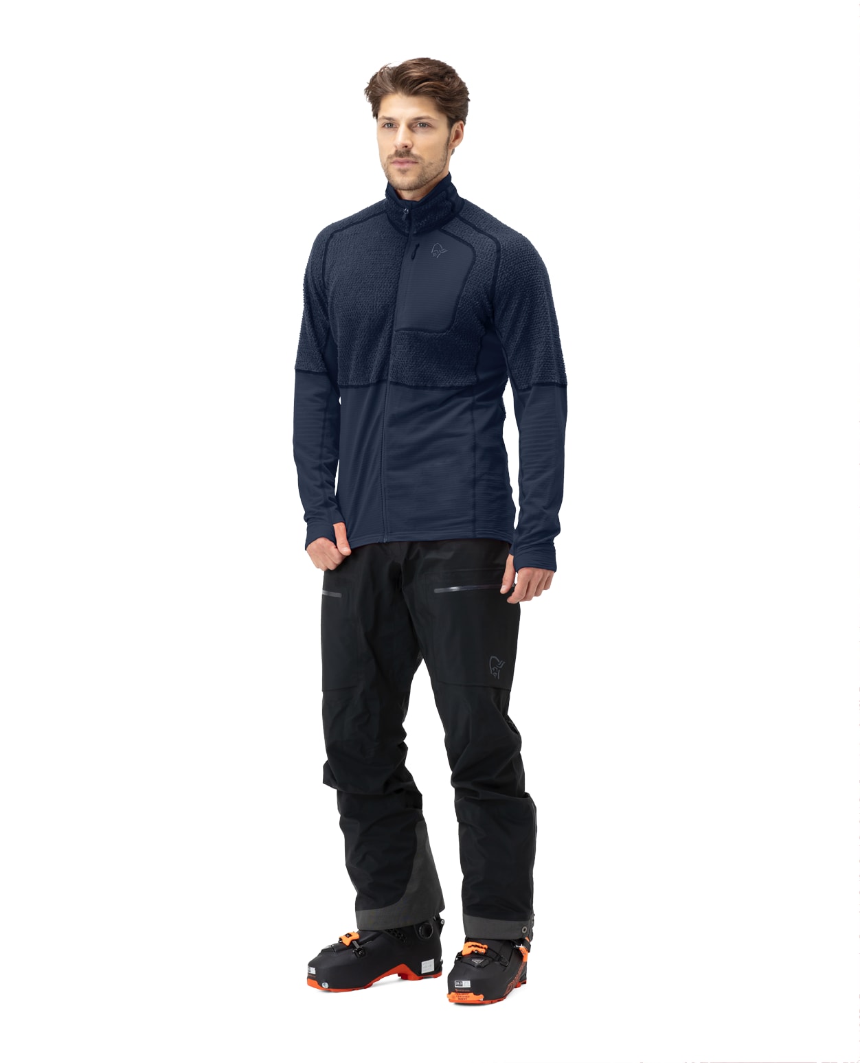 Norröna Men Lyngen Alpha90 Jacket Indigo Night Blue