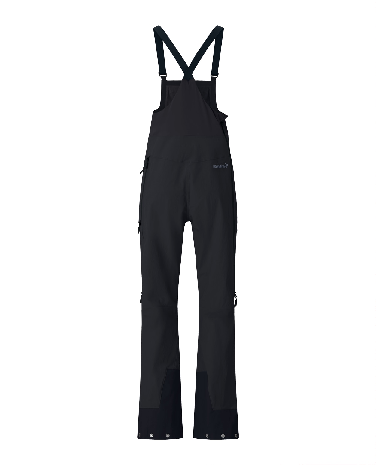 Norröna Women Møre Flex1 Bib Caviar Black