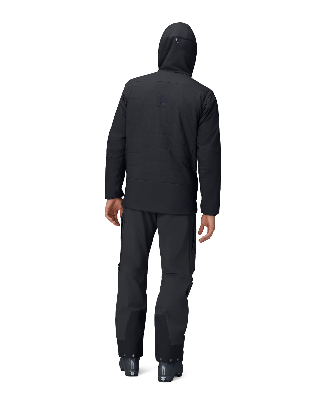 Norröna Men Møre Thermo60 Aero200 Jacket Caviar Black