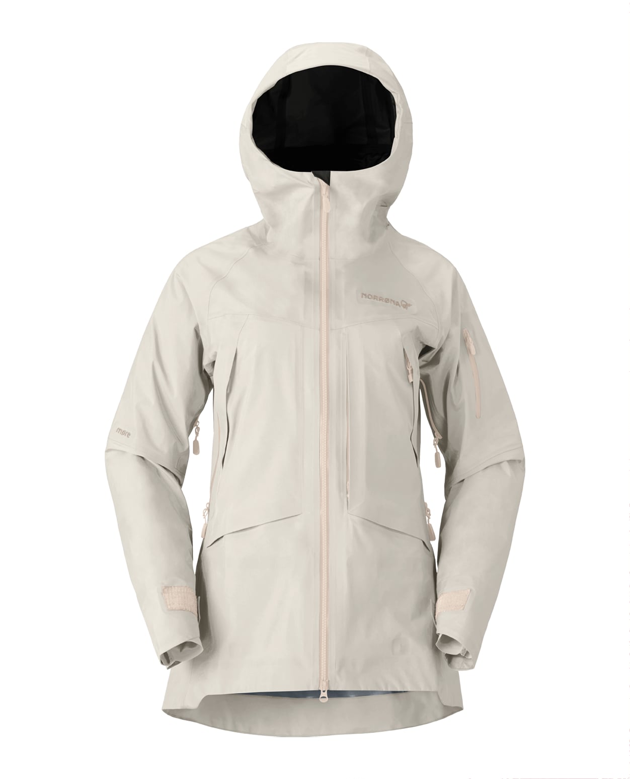 Norröna Women Møre Gore-Tex Jacket Oatmeal