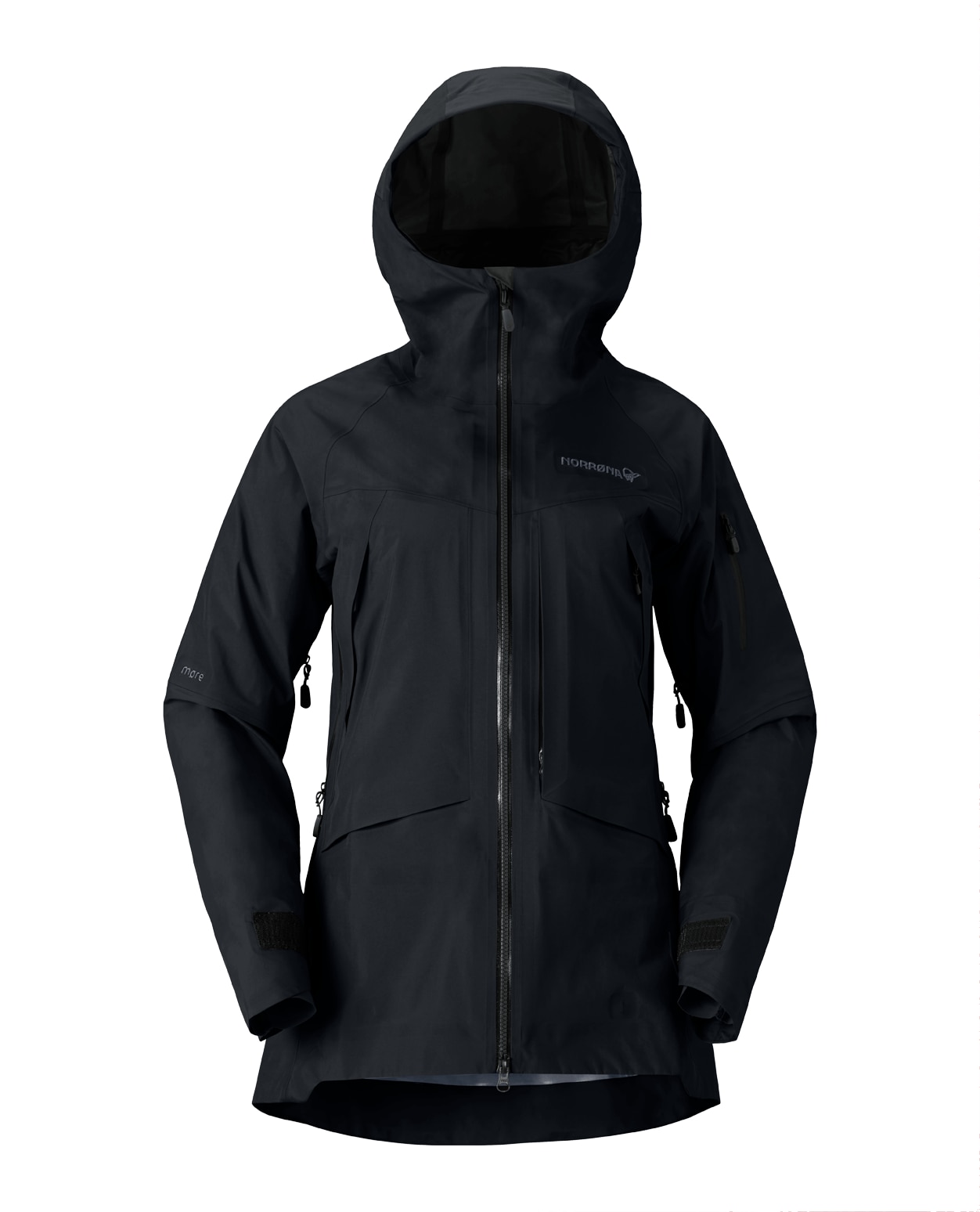 Norröna Women Møre Gore-Tex Jacket Caviar Black