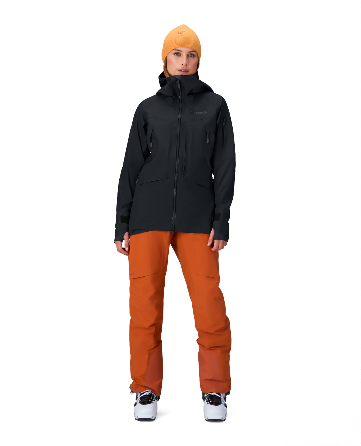 Norröna Women Møre Gore-Tex Jacket Caviar Black