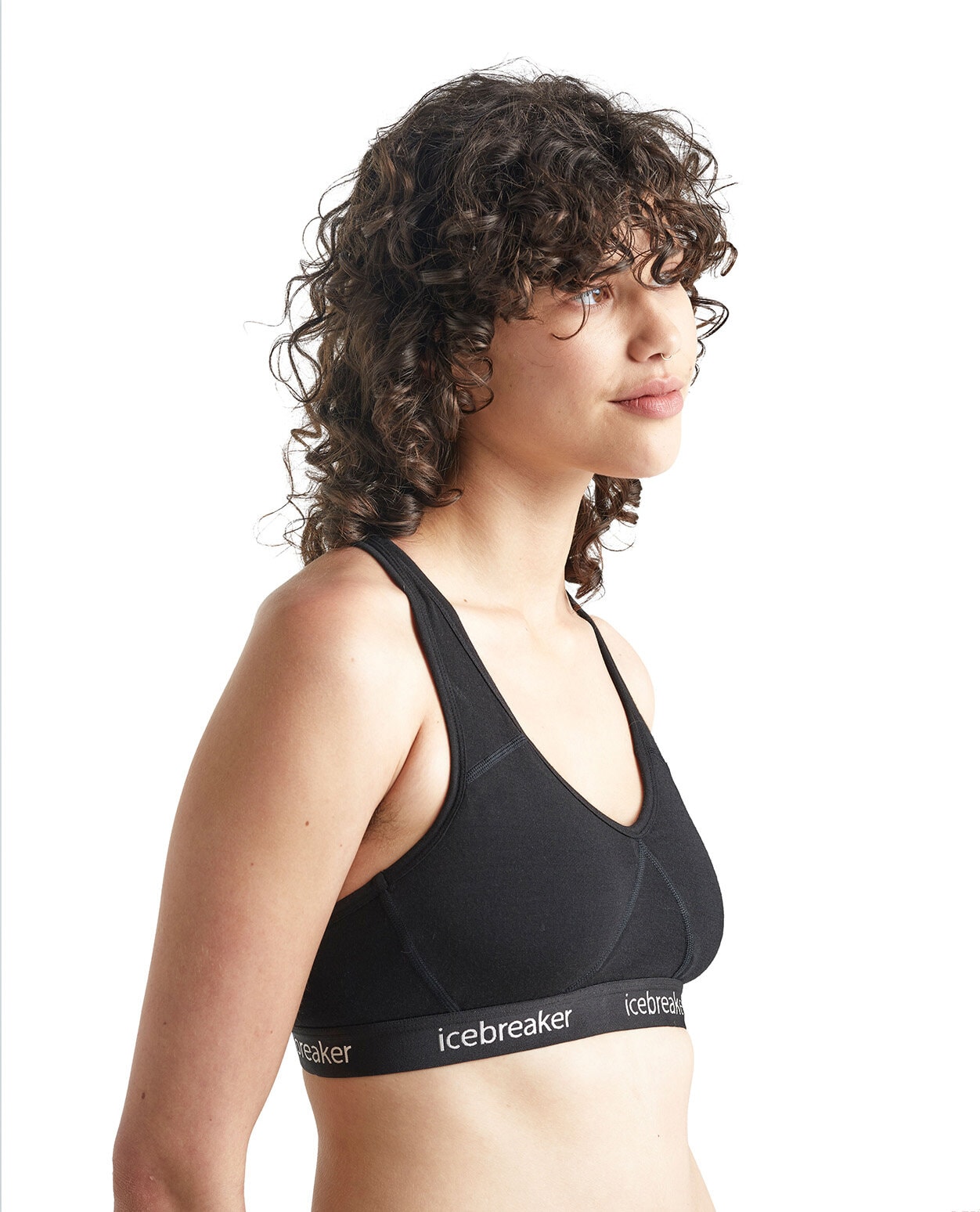 Icebreaker Women Merino 125 Cool-Lite Sprite Racerback Bra Black