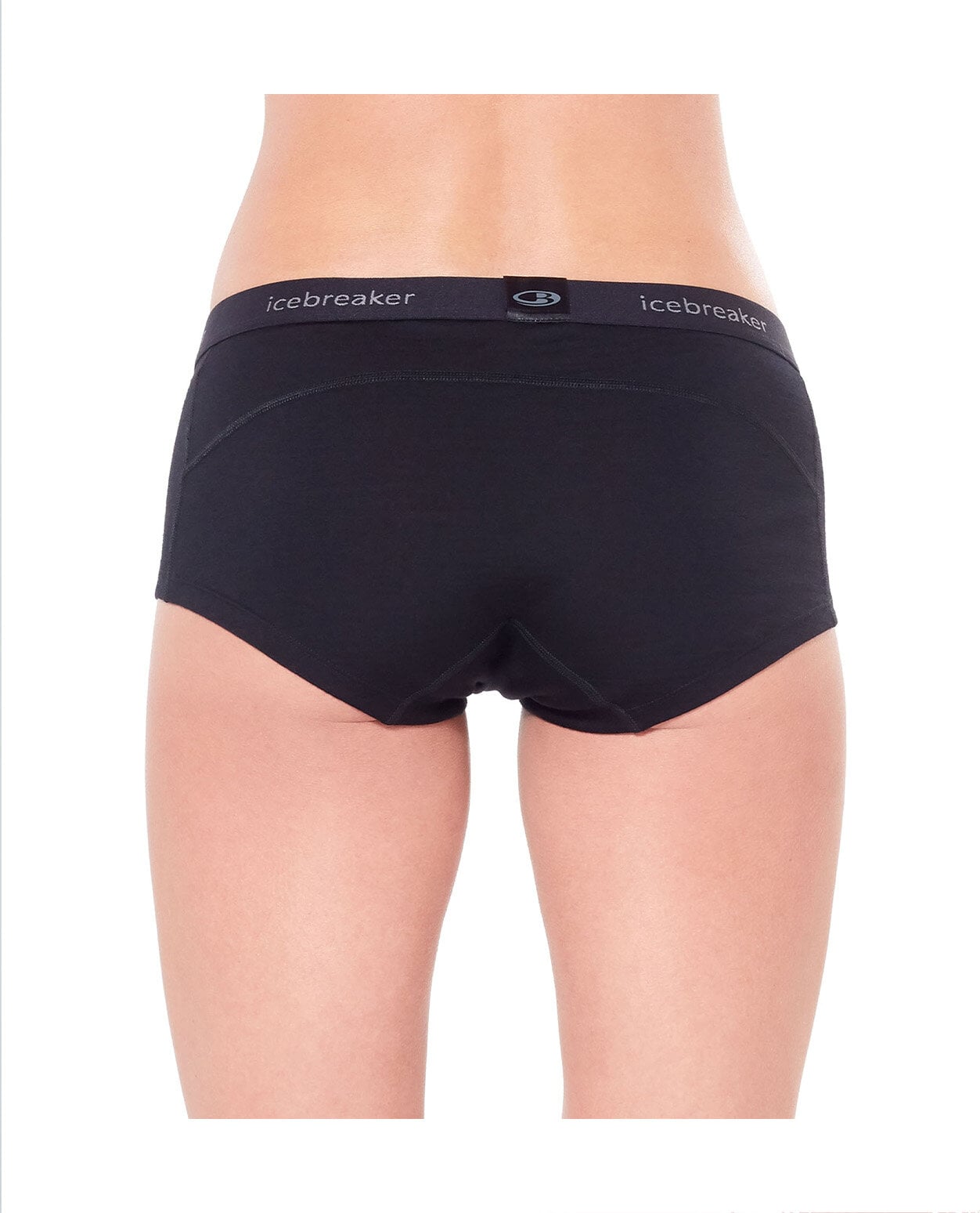 Icebreaker Women Merino 200 Oasis Boy Shorts Black