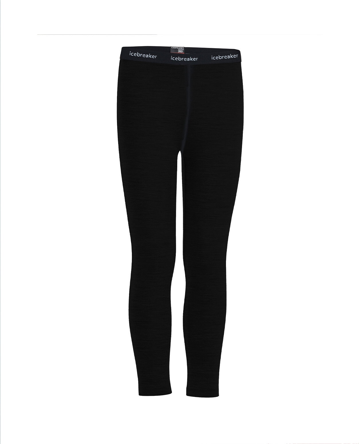 Icebreaker Junior Merino 260 Tech Leggings Black