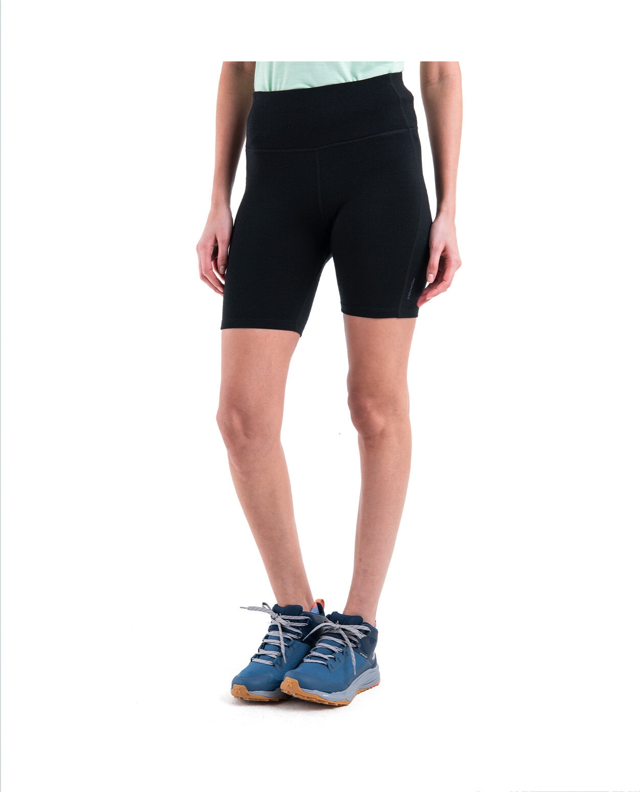 Icebreaker Women Merino 260 Fastray II 8 High Rise Shorts Black