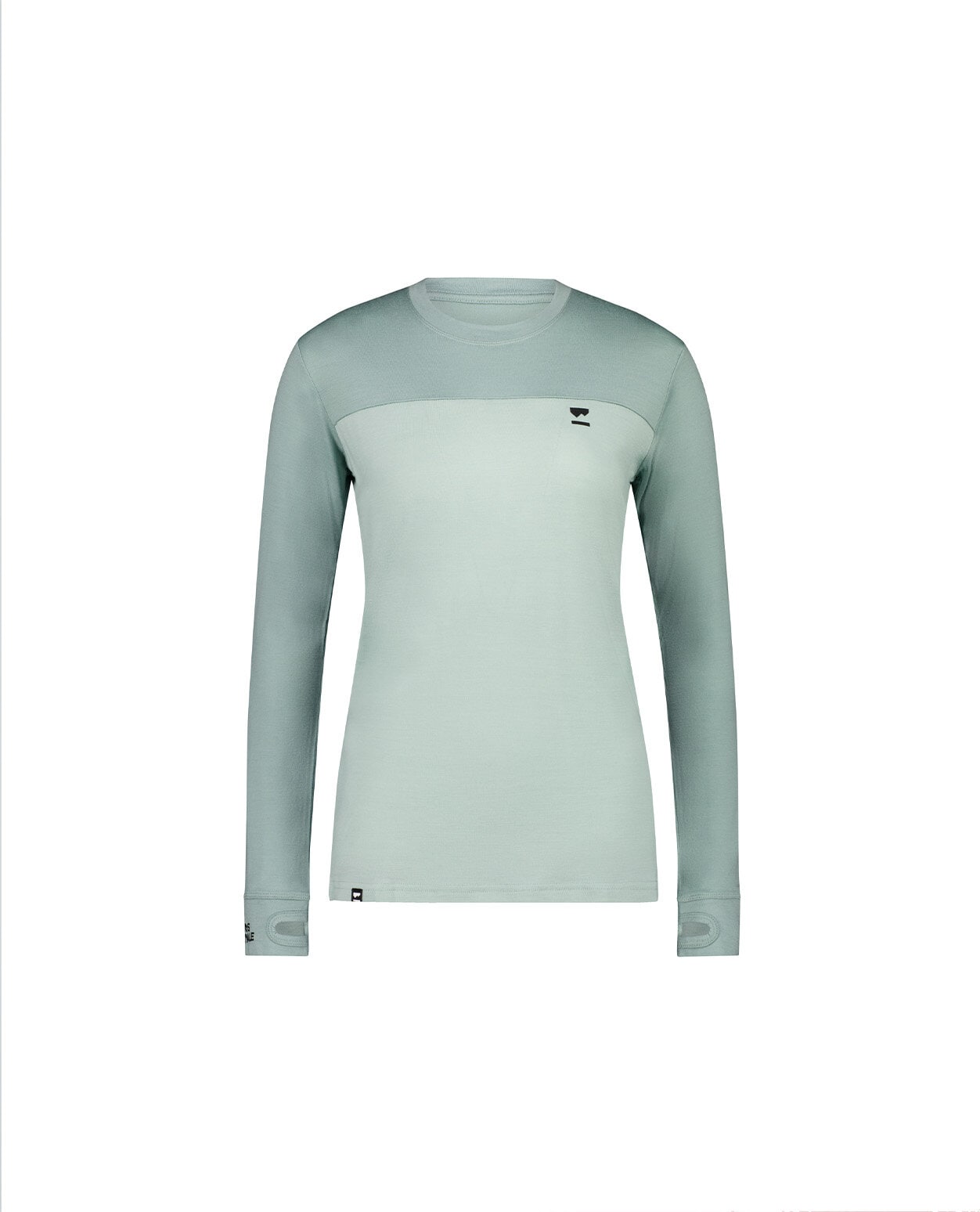 Mons Royale Women Yotei Merino LS Glacier/Dew