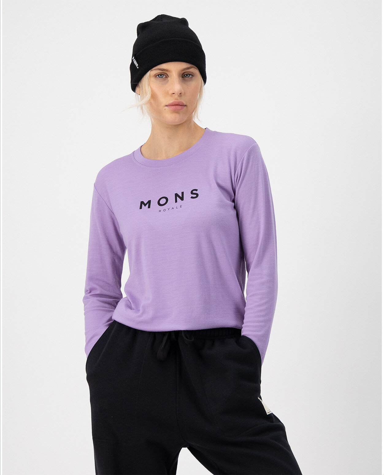 Mons Royale Women Yotei Classic Merino LS Lupin