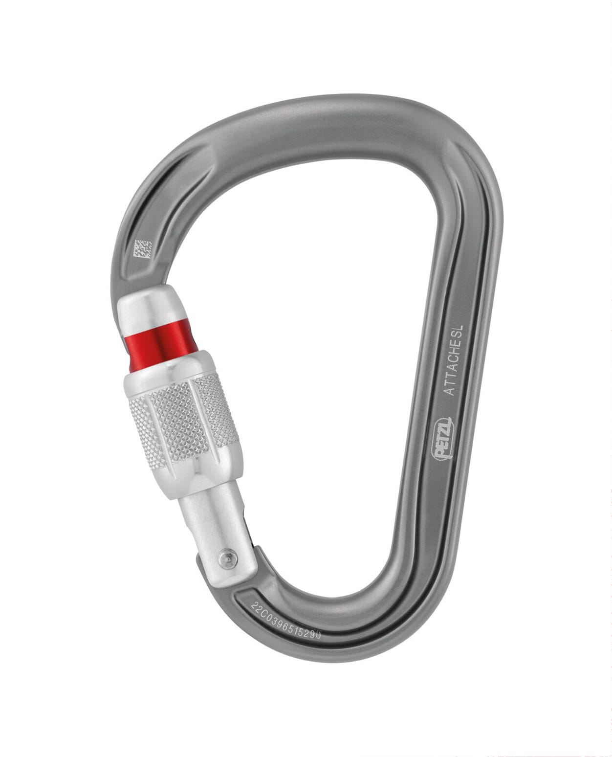 Petzl Attache Screw Lock Carabiner Grey