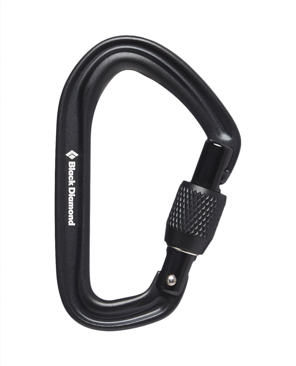 Black Diamond Hotforge Screwgate  Carabiner Black