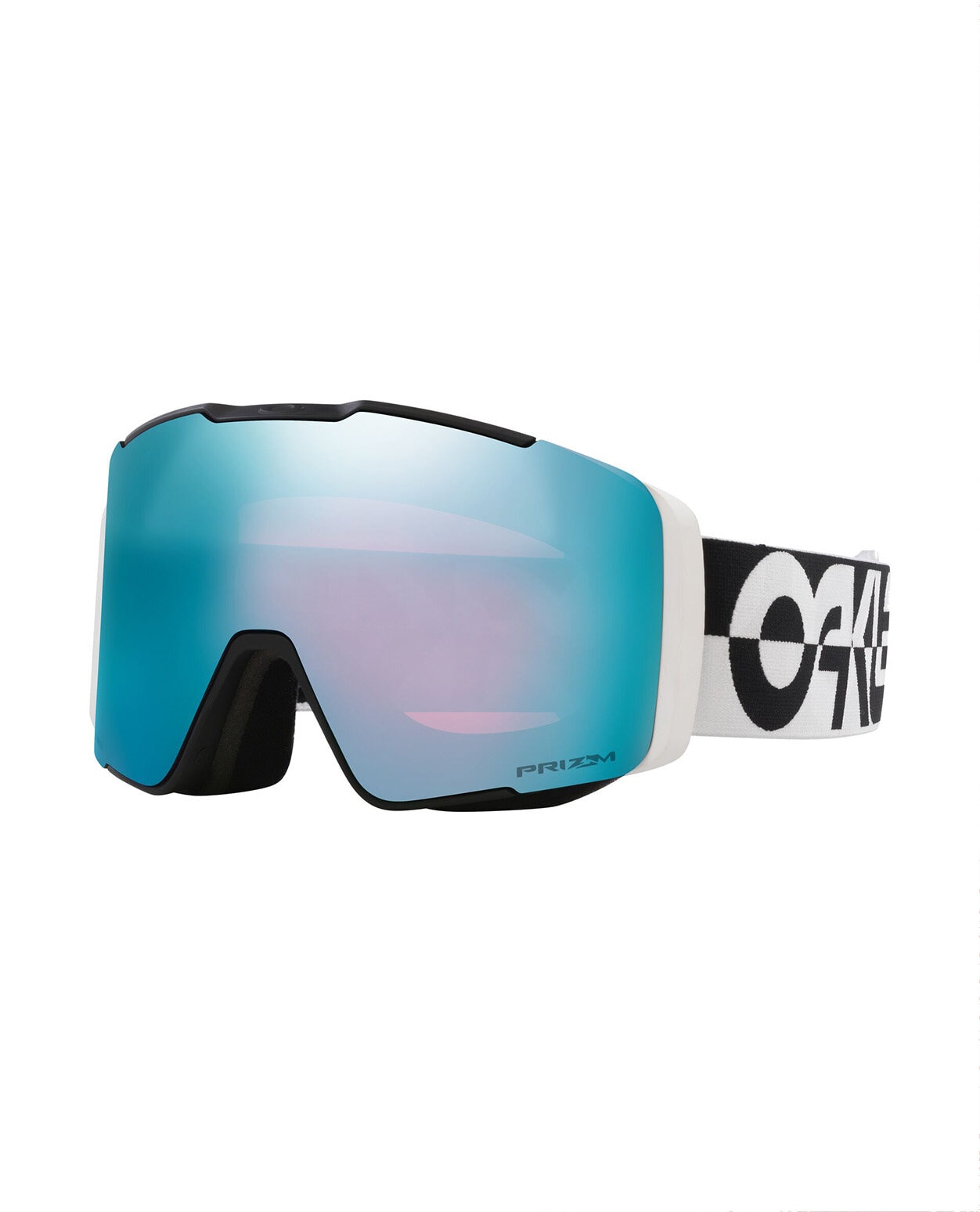 Oakley Line Miner Pro L Black White Durality/Prizm Snow Sapphire Iridium+Torch Iridium