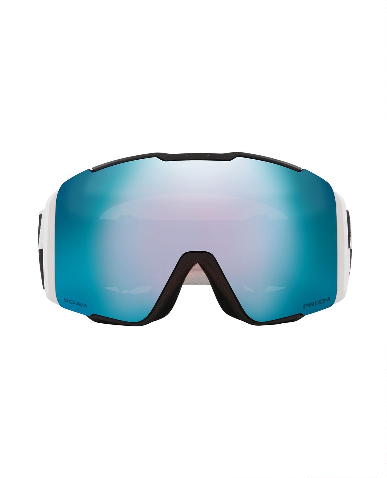 Oakley Line Miner Pro L Black White Durality/Prizm Snow Sapphire Iridium+Torch Iridium