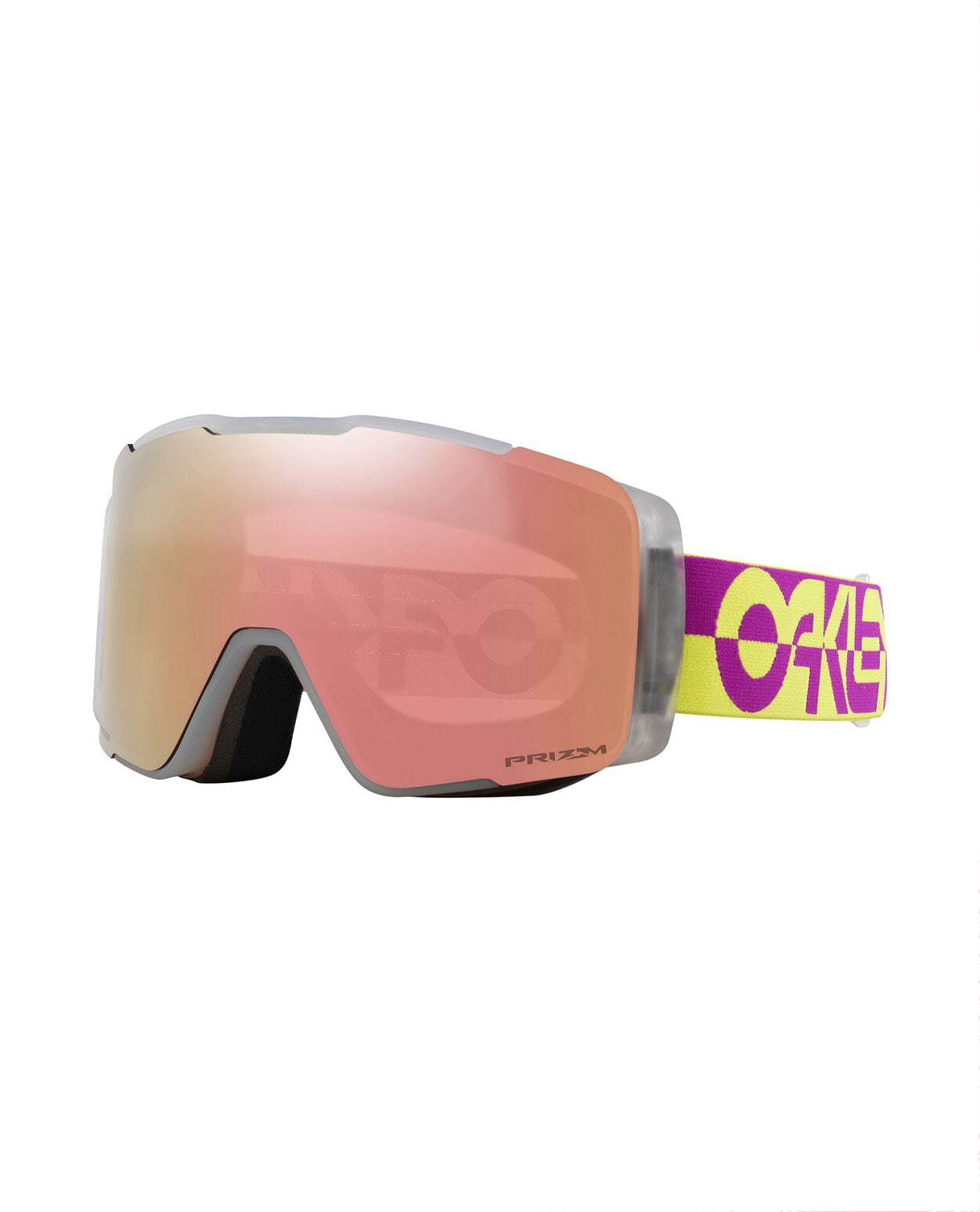 Oakley Line Miner Pro M Purple Yellow Durality/Prizm Snow Rose Gold Iridium+Iced Iridium