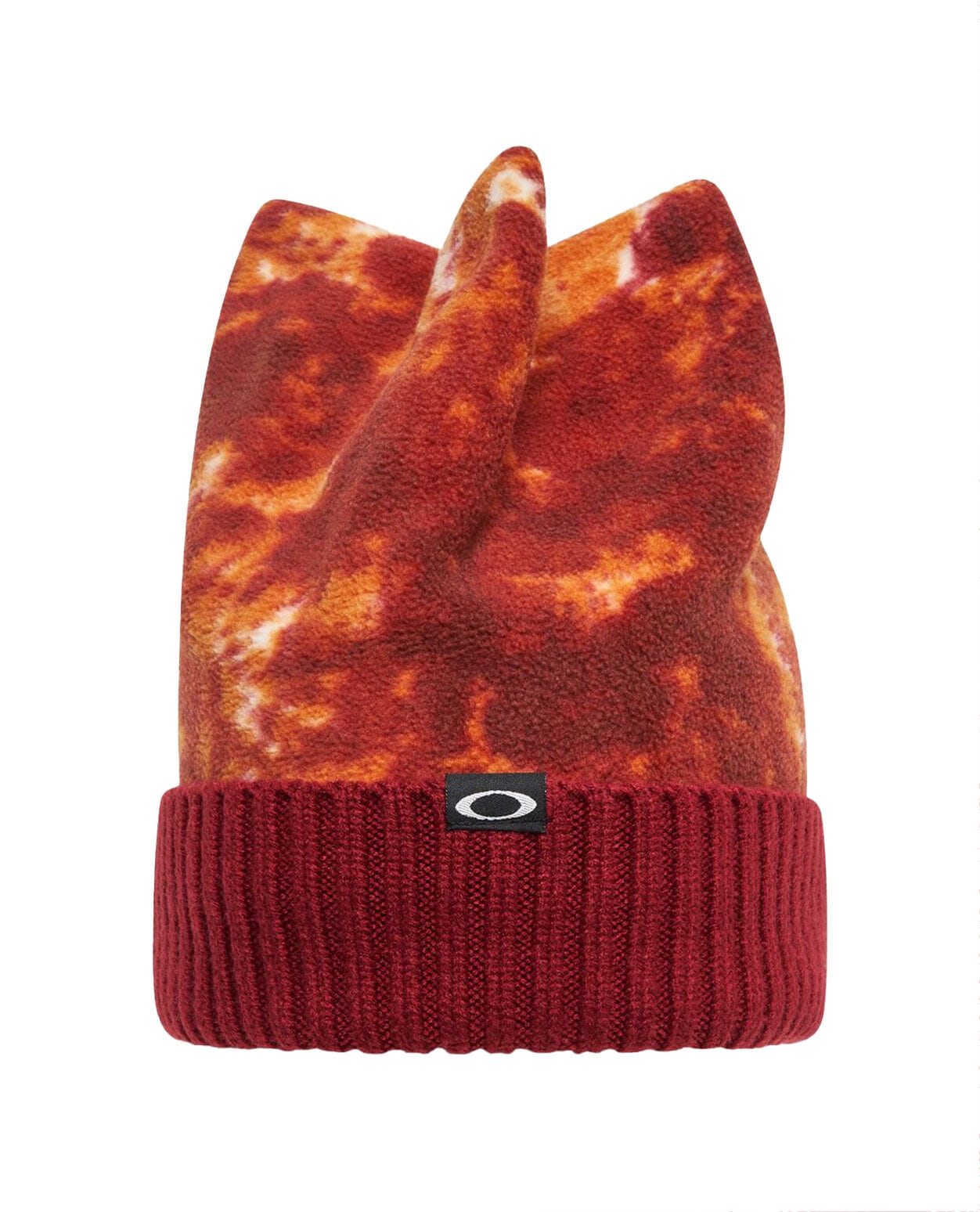 Oakley Ellipse Crown Beanie Oxidation Print Red