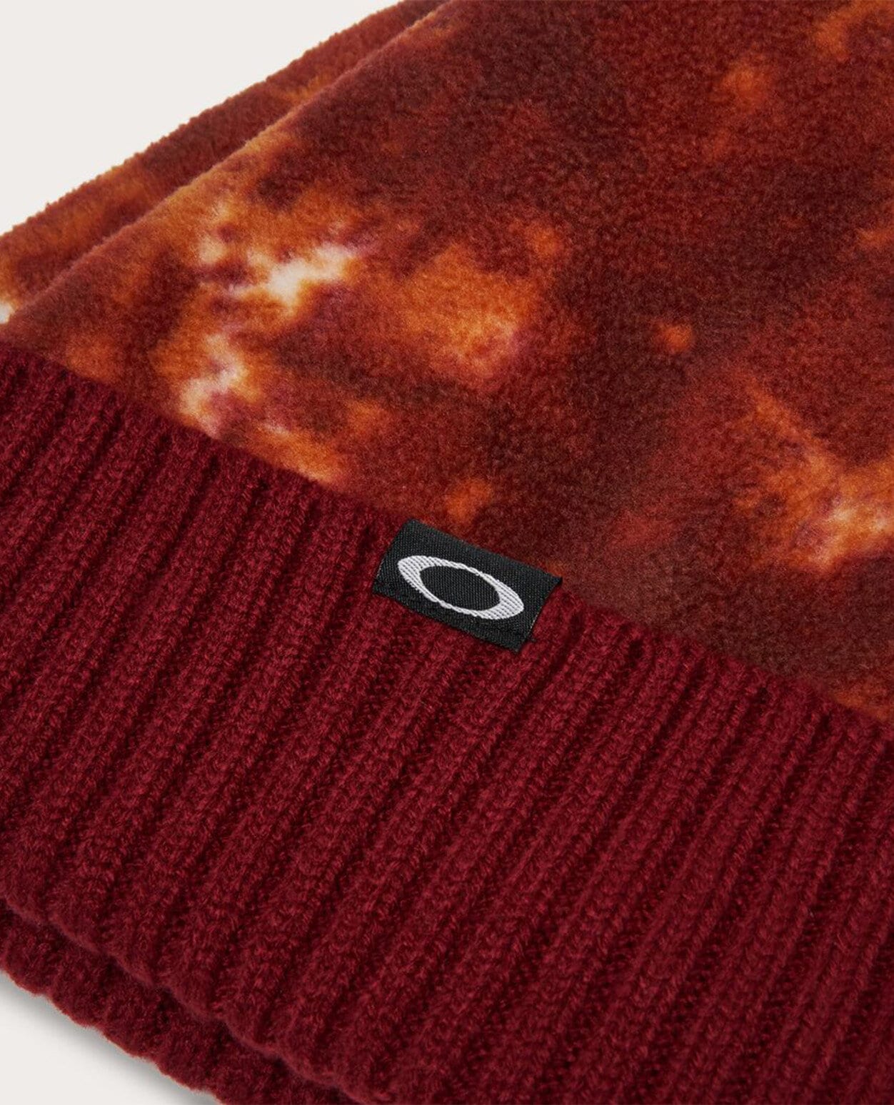 Oakley Ellipse Crown Beanie Oxidation Print Red