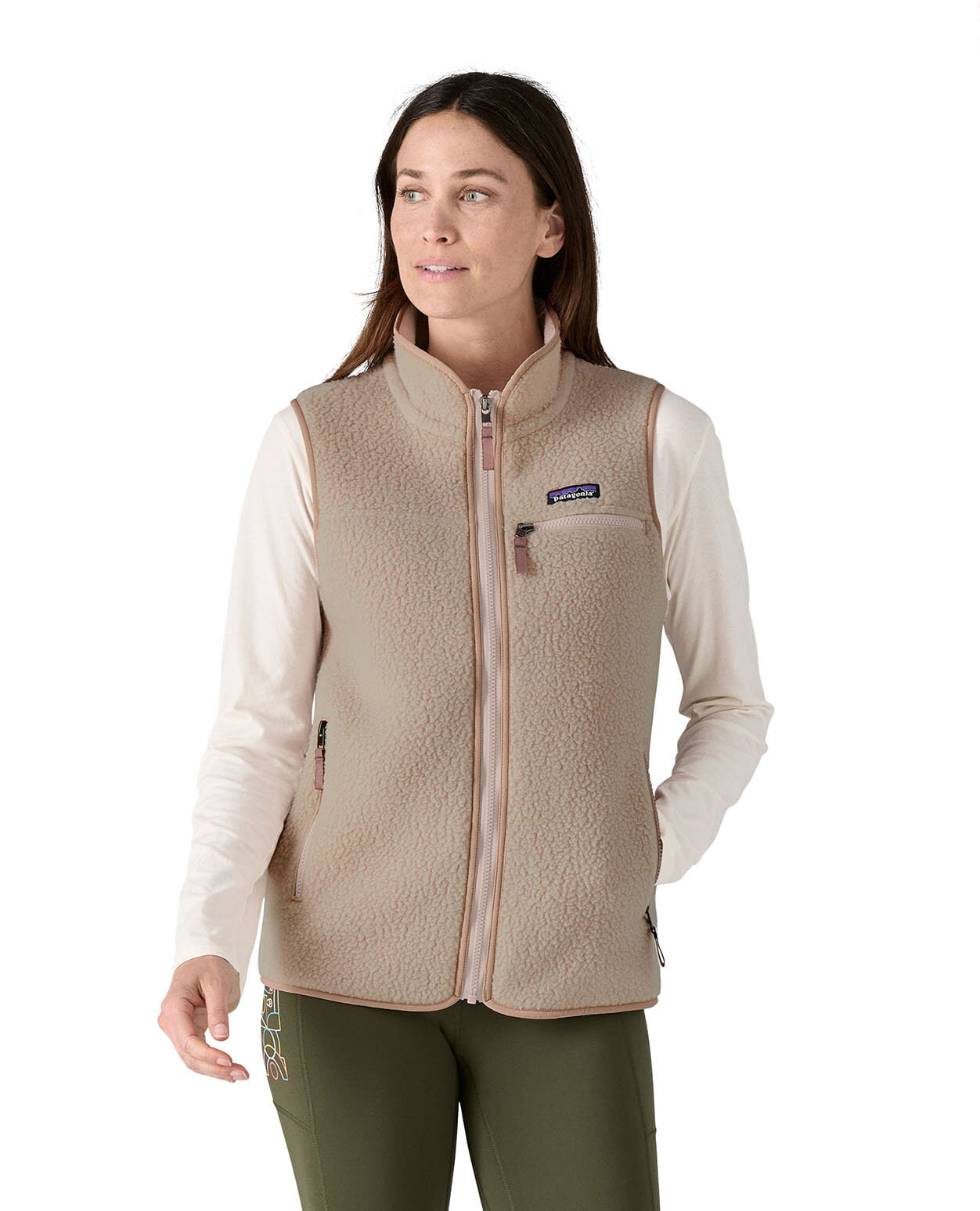 Patagonia Women Retro Pile Vest Shroom Taupe