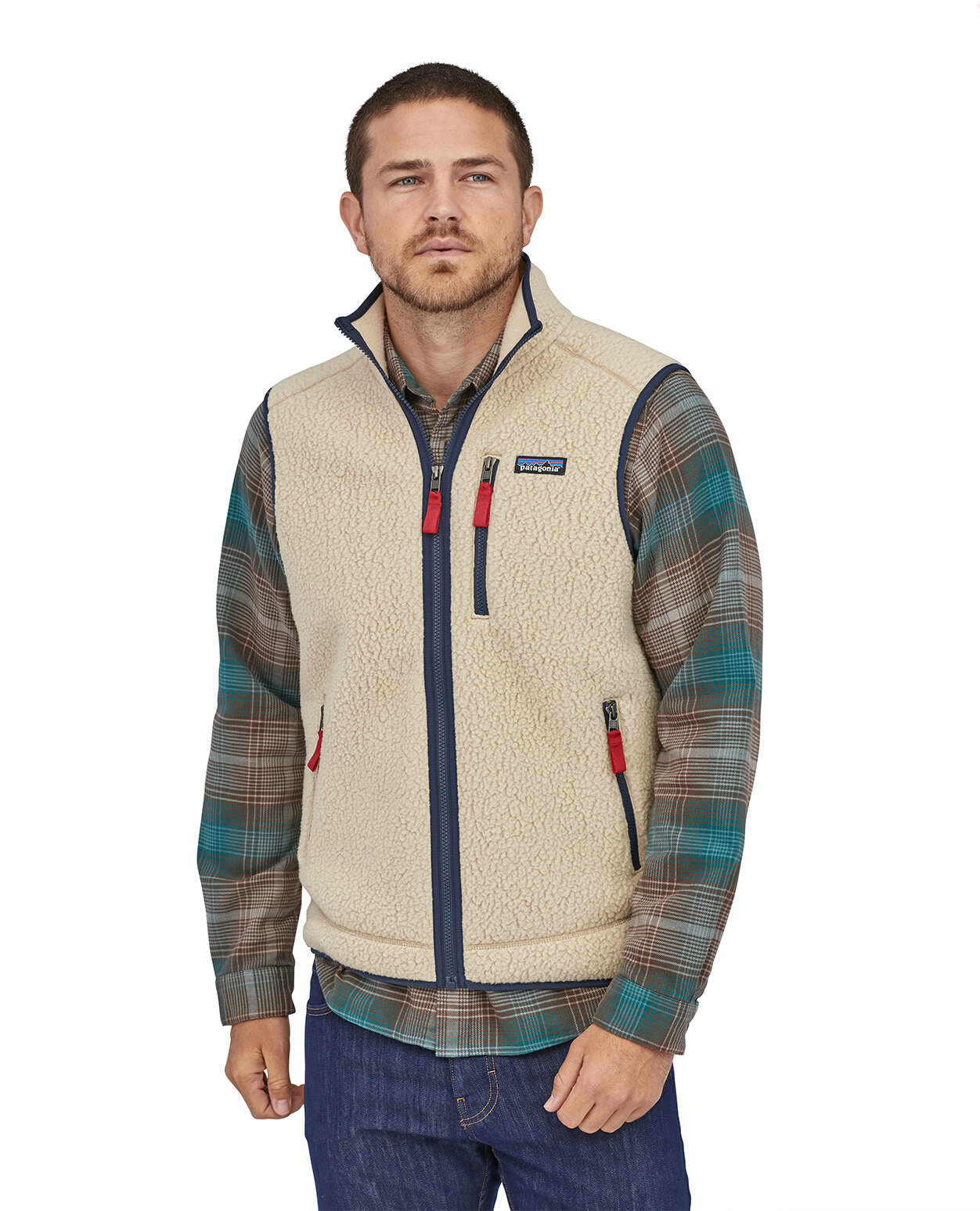 Patagonia Men Retro Pile Vest El Cap Khaki