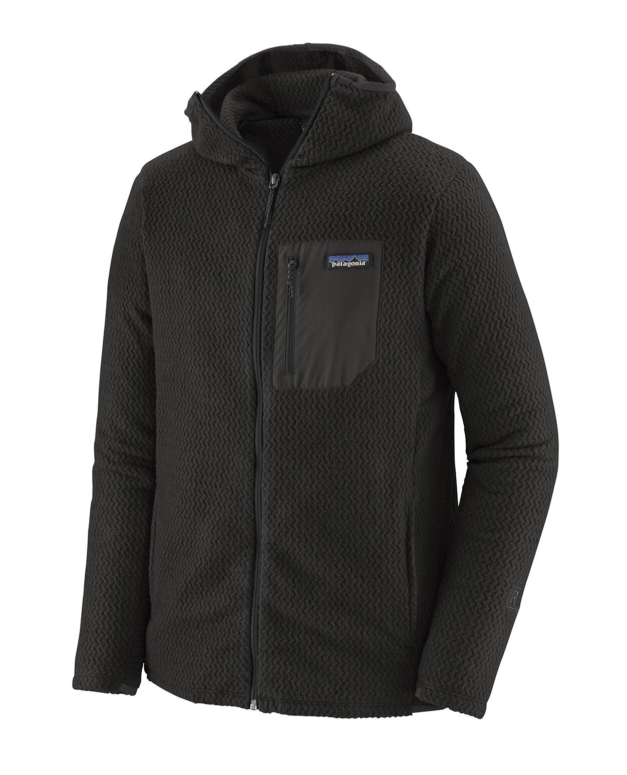 Patagonia Men R1 Air Full-Zip Hoody Black