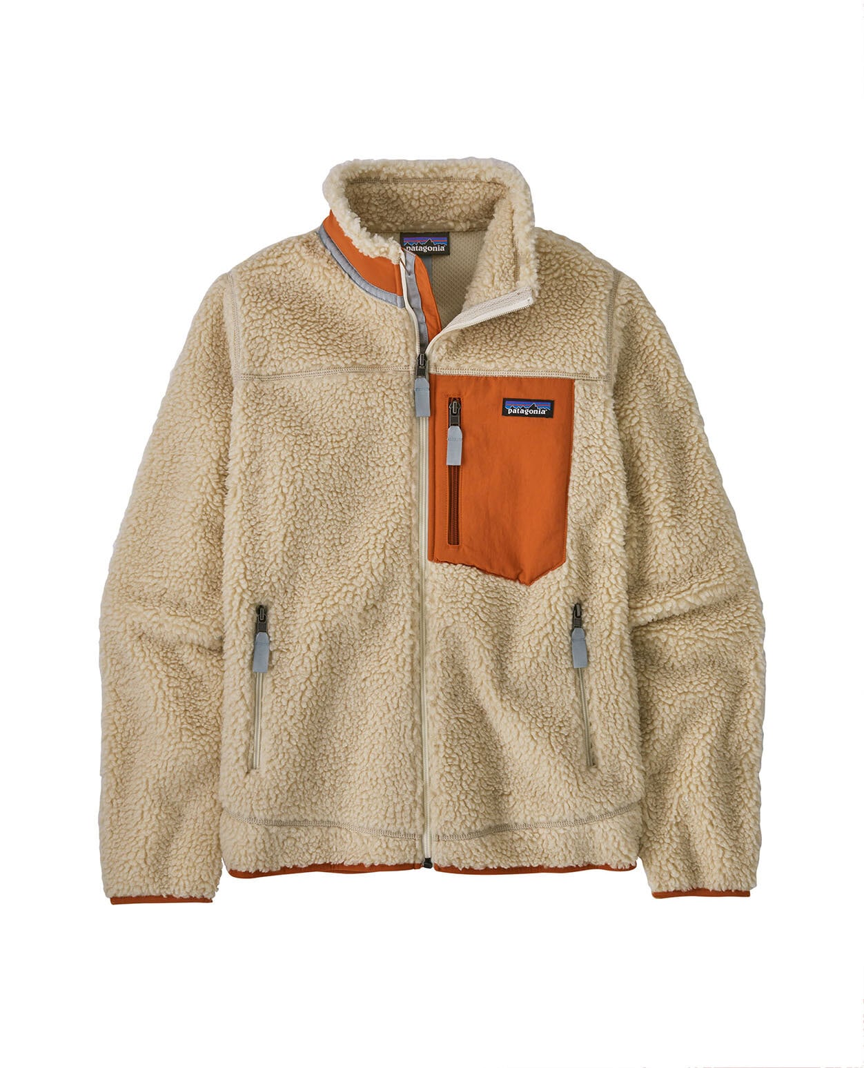 Patagonia Women Classic Retro-X Jacket Dark Natural W Redtail Rust