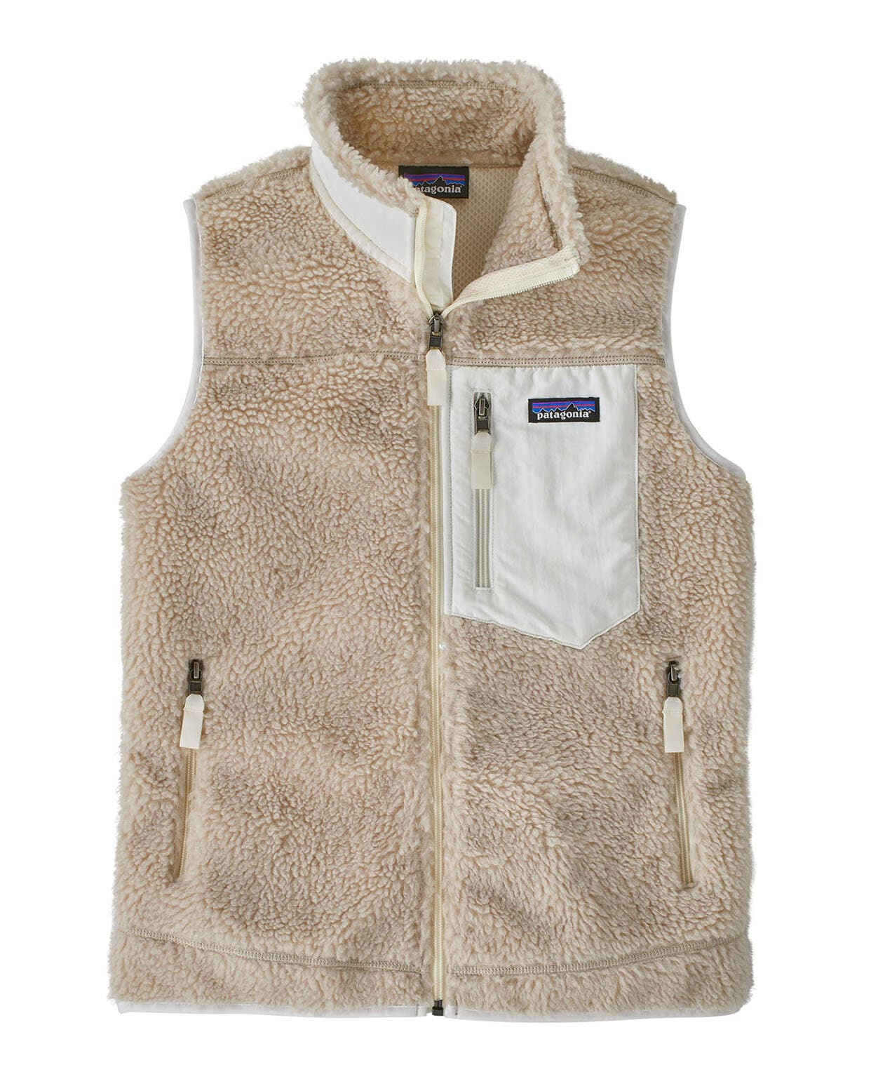 Patagonia Women Classic Retro-X Vest Natural W Birch White