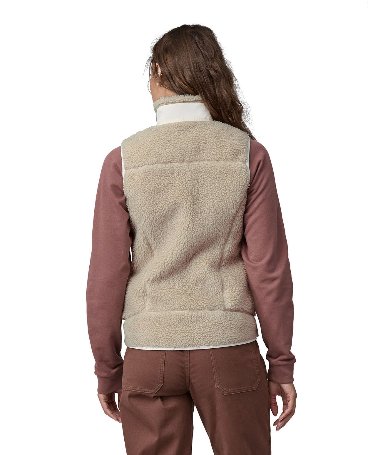 Patagonia Women Classic Retro-X Vest Natural W Birch White