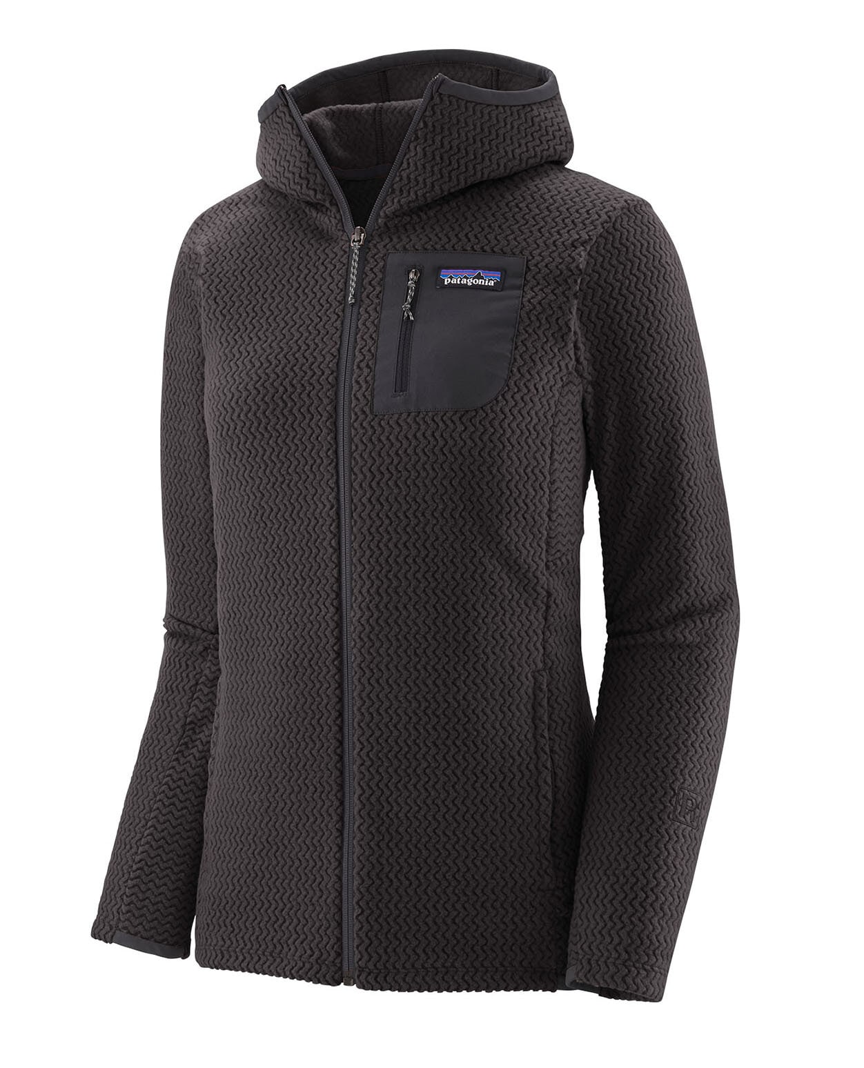 Patagonia Women R1 Air Full-Zip Hoody Black