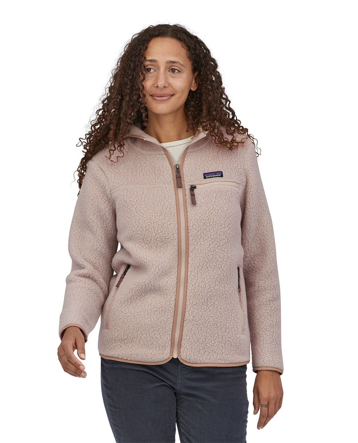 Patagonia Women Retro Pile Hoody Shroom Taupe