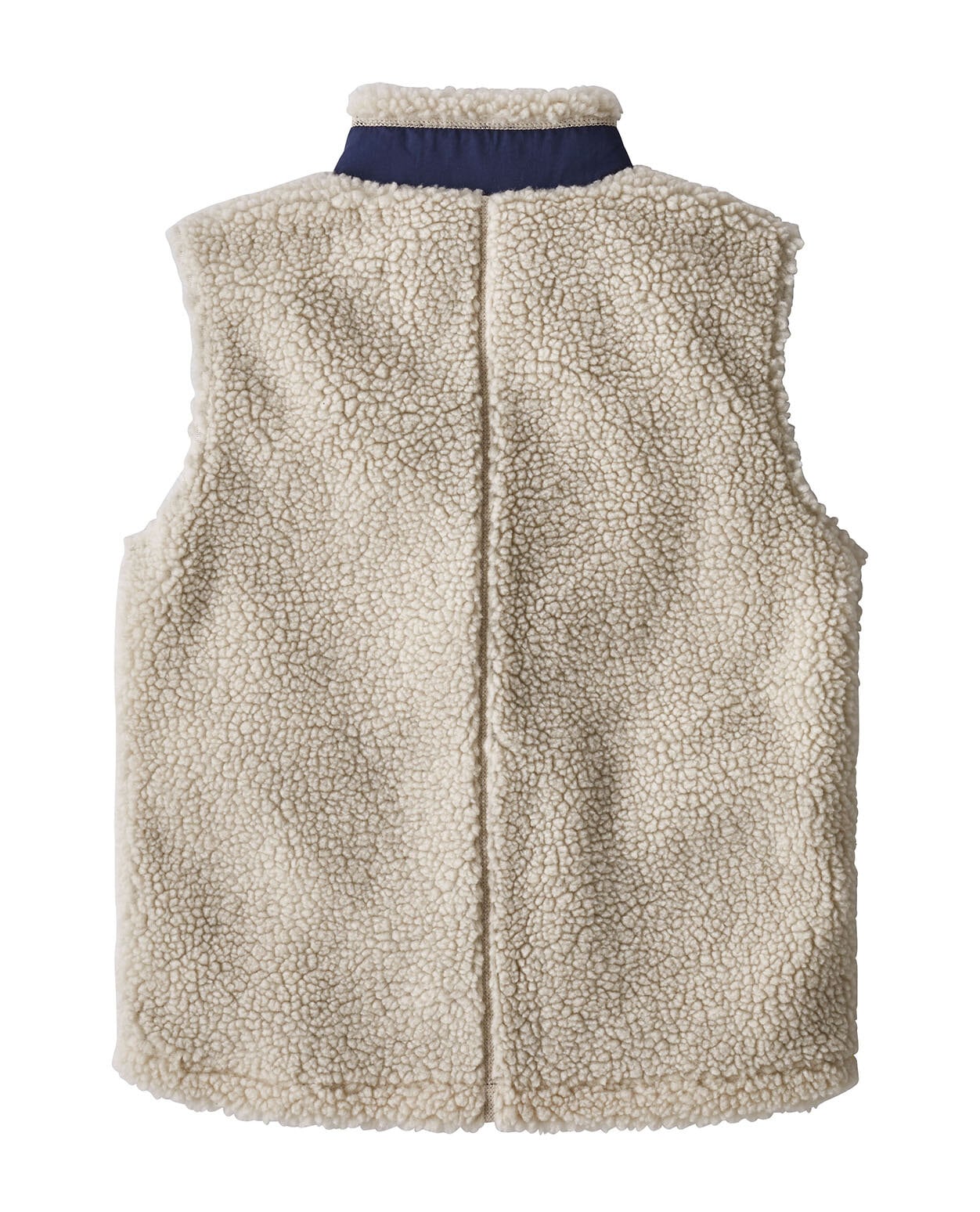 Patagonia Junior Retro-X Vest Natural W Classic Navy