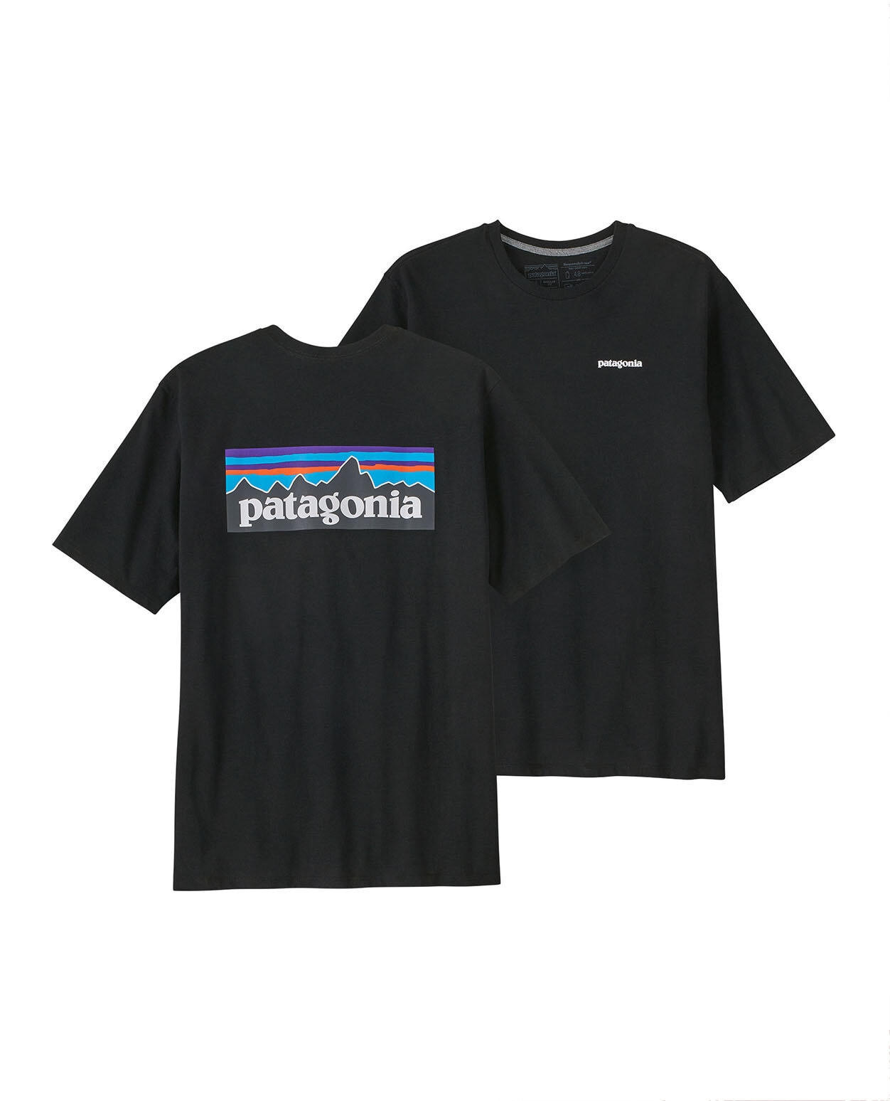 Patagonia Men P-6 Logo Responsibili Tee Black