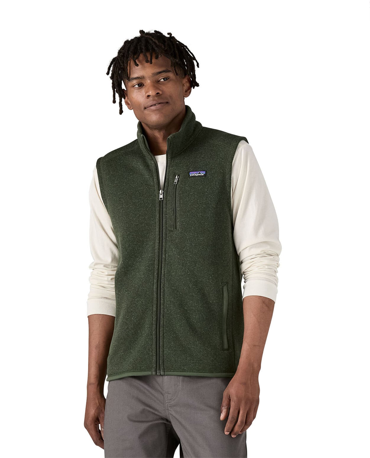 Patagonia Men Better Sweater Vest Torrey Pine Green