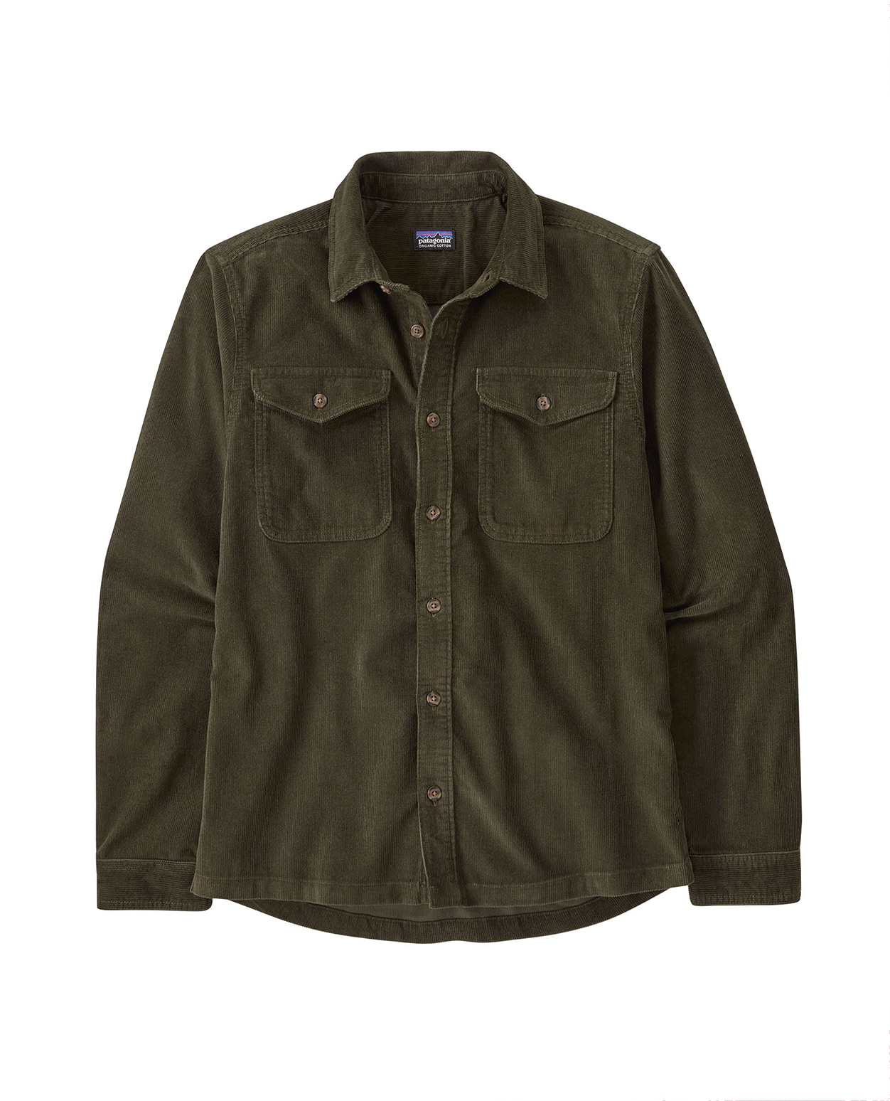 Patagonia Men Corduroy Shirt Pine Needle Green