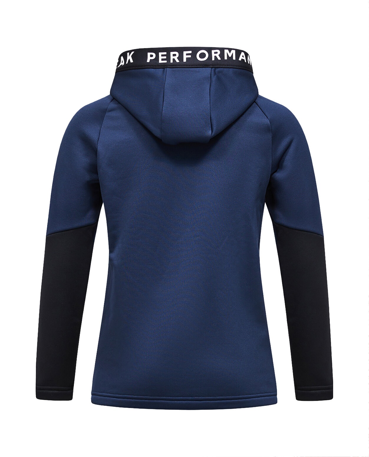 Peak Performance Junior Rider Zip Hood Blue Shadow Black