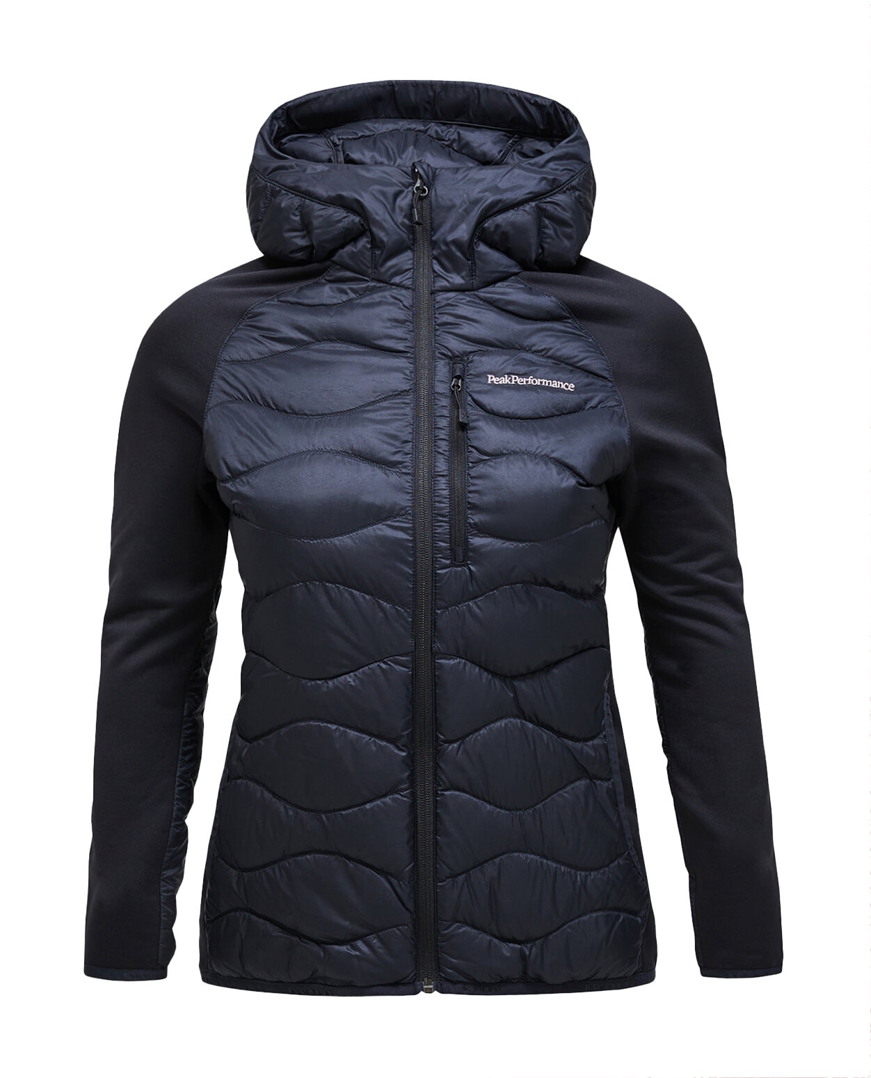 Peak Performance Women Helium Down Hybrid Hood Black