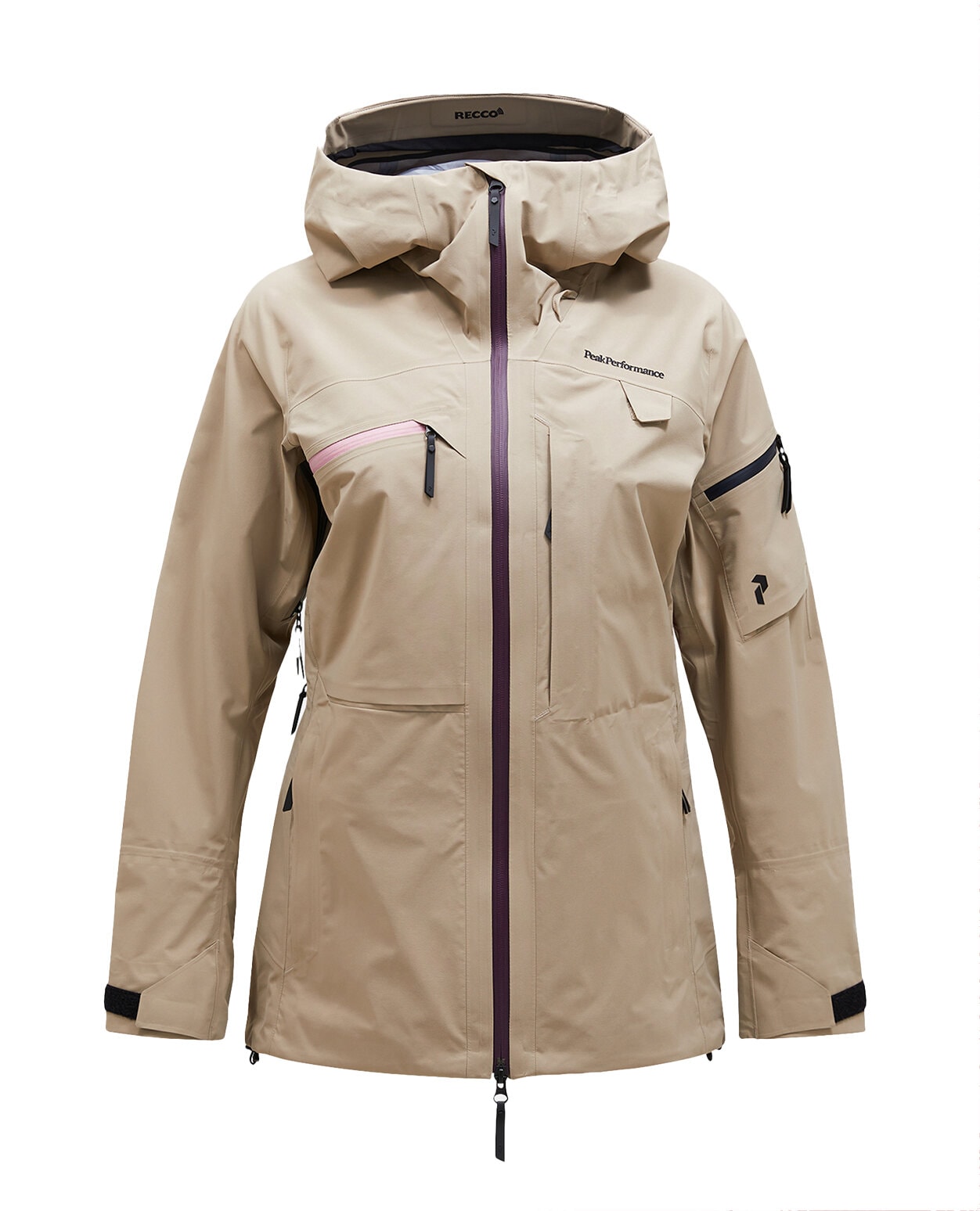 Peak Performance Women Alpine Gore-Tex Jacket Avid Beige