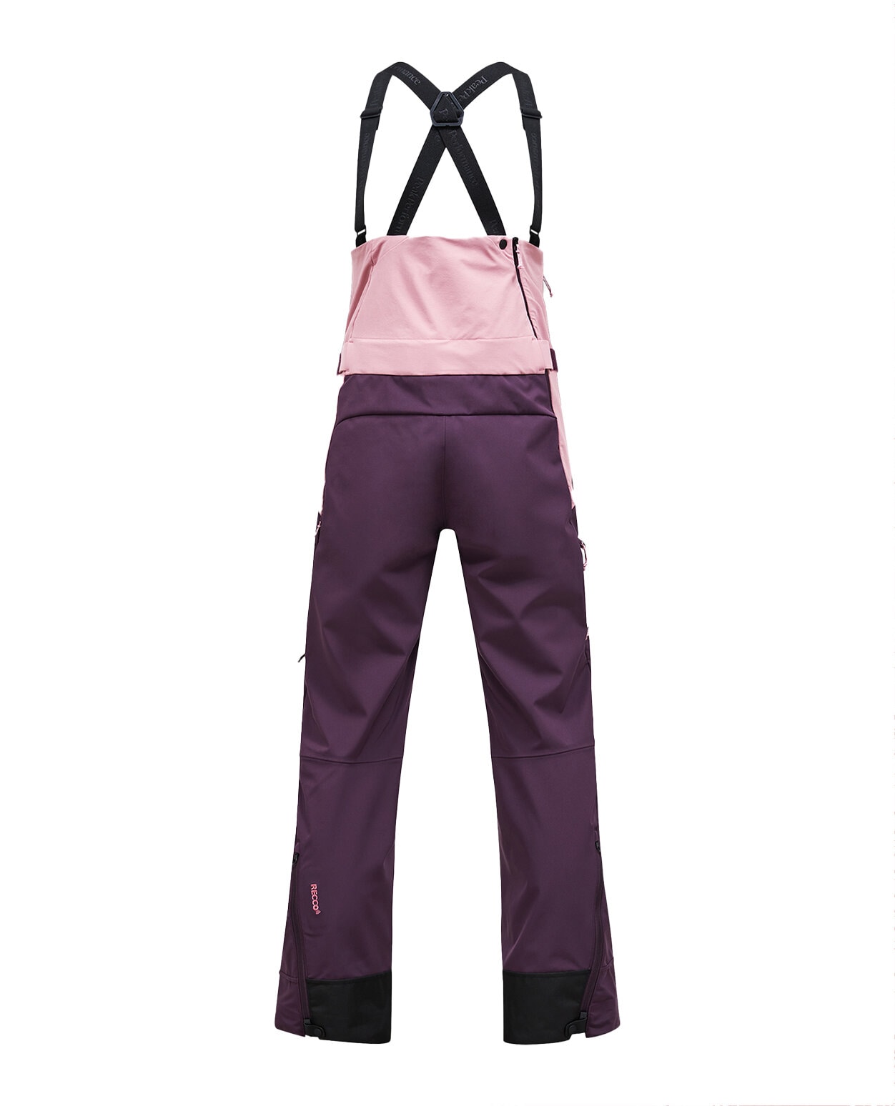 Peak Performance Women Ascent Softshell Bib Pants Mystic Purple