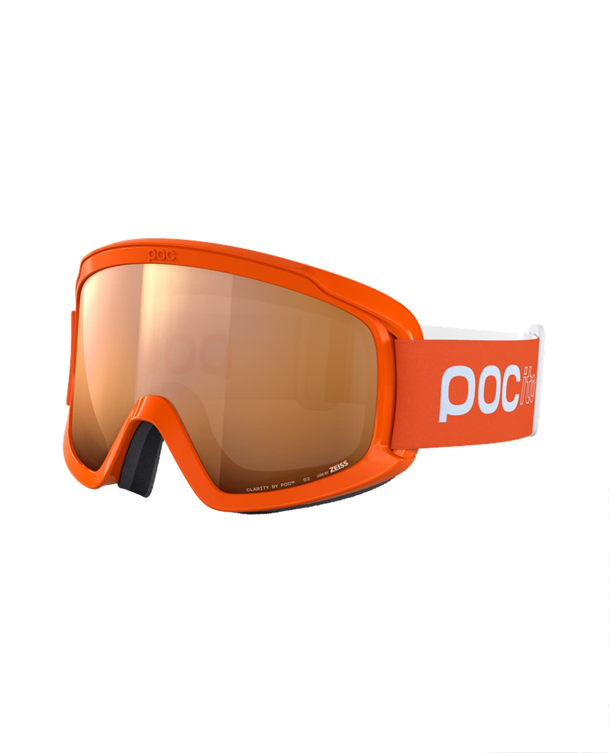 POC Pocito Opsin Fluorescent Orange/Partly Sunny Light Orange