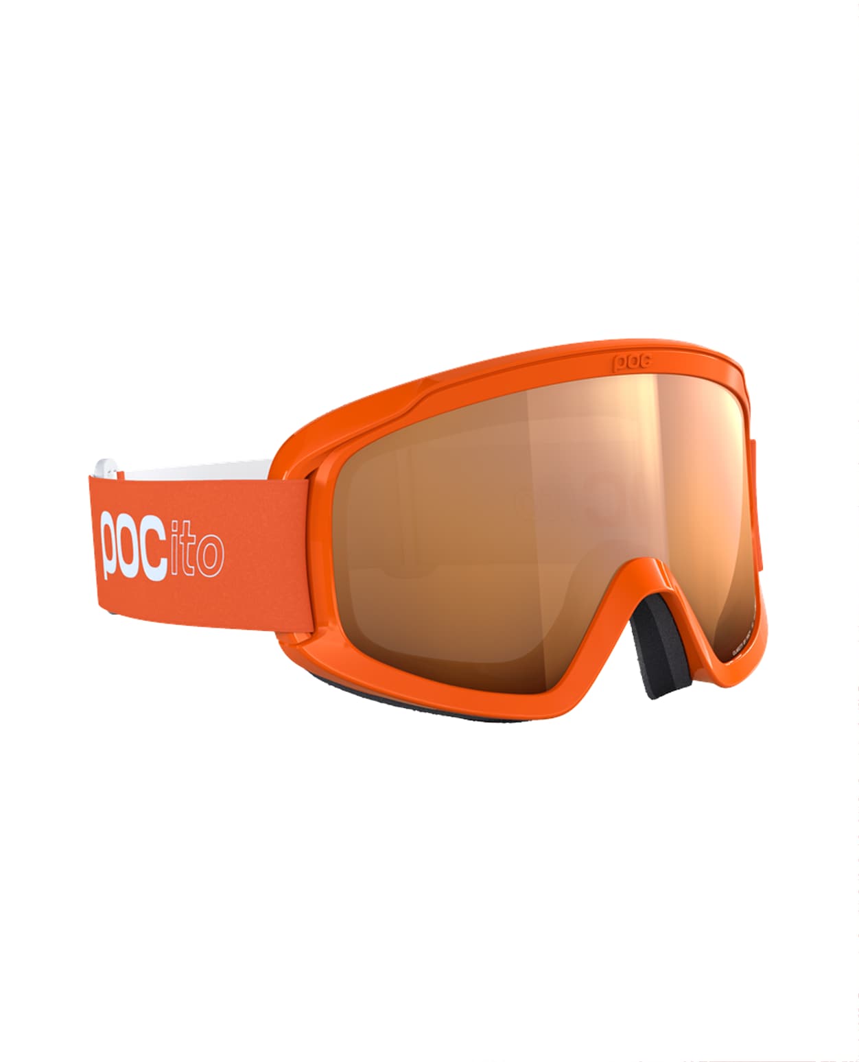 POC Pocito Opsin Fluorescent Orange/Partly Sunny Light Orange