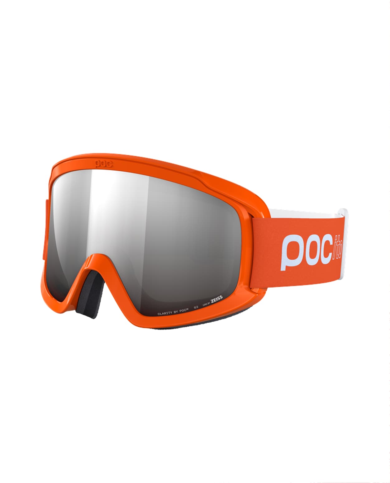 POC Pocito Opsin Fluorescent Orange/Partly Sunny Silver