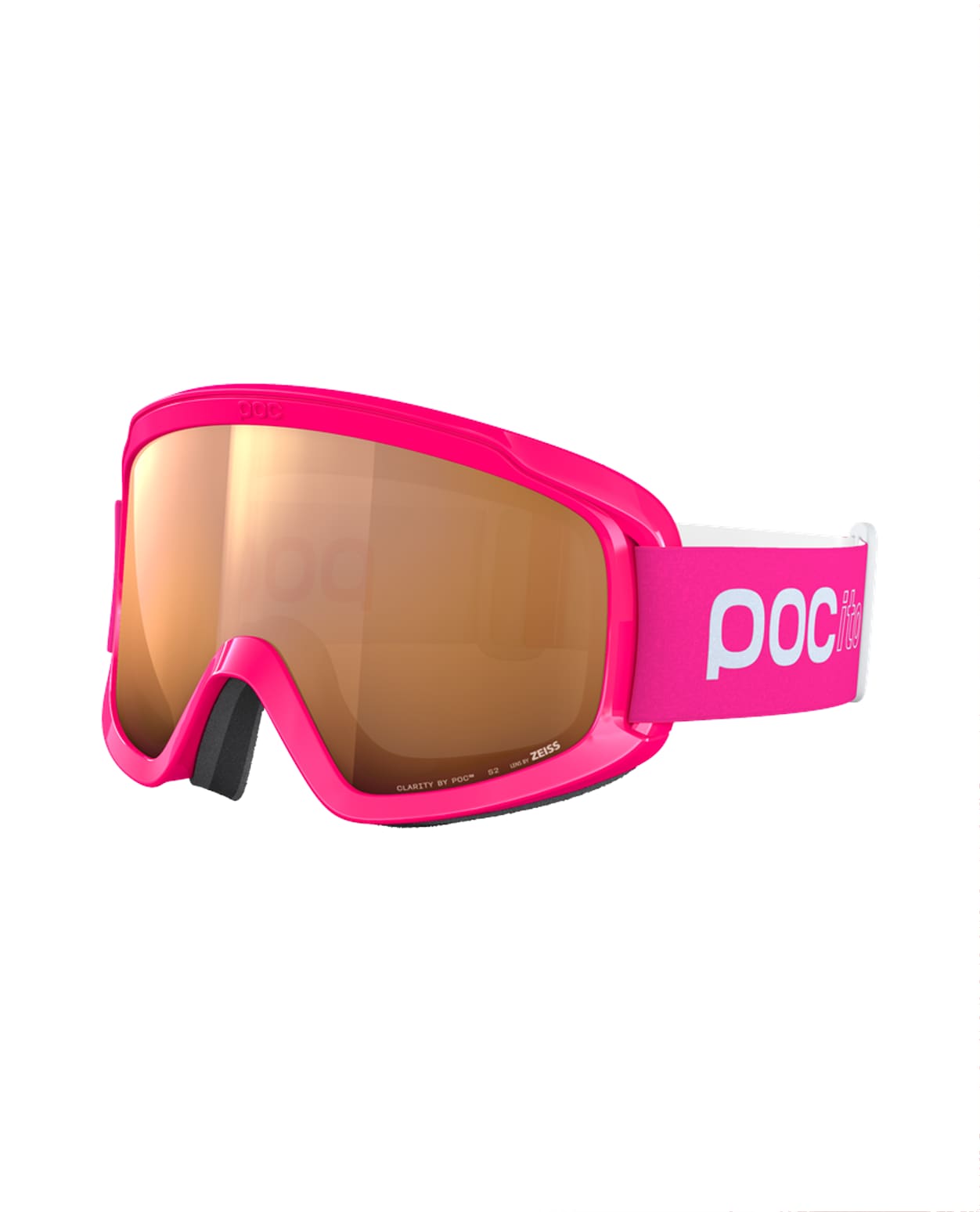 POC Pocito Opsin Fluorescent Pink/Partly Sunny Light Orange