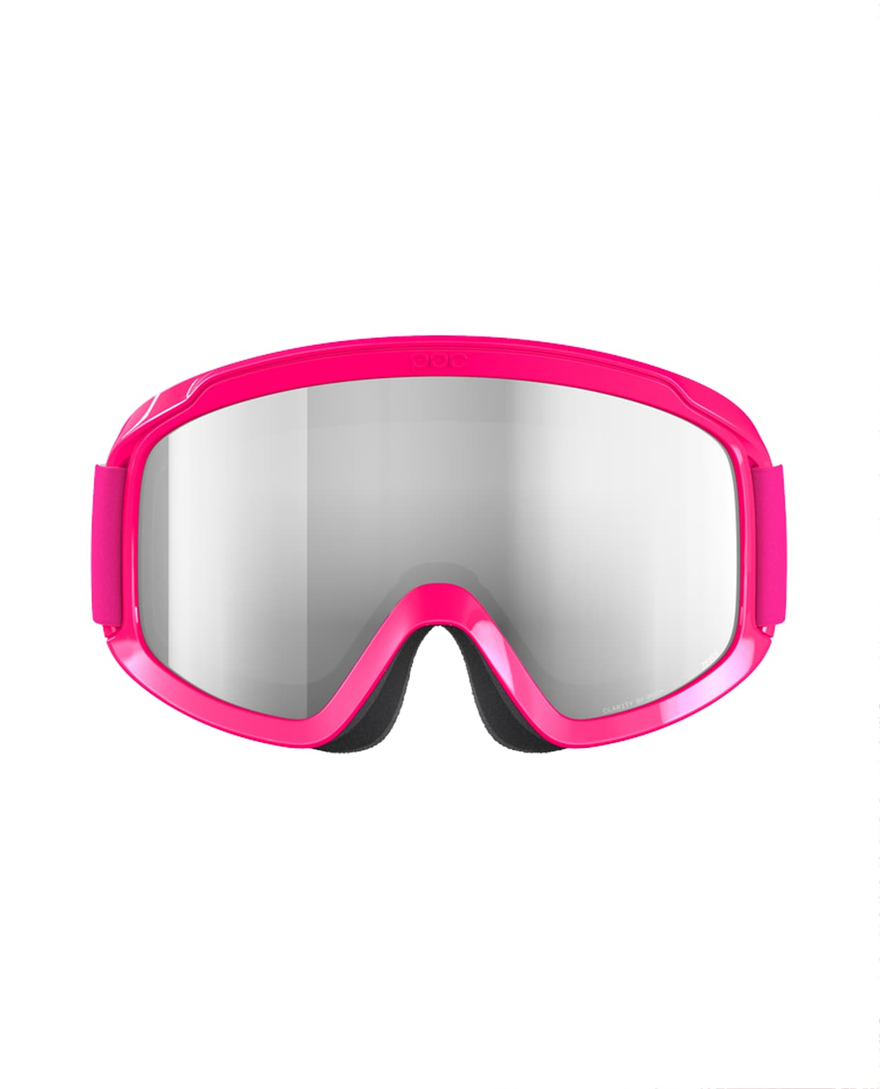 POC Pocito Opsin Fluorescent Pink/Partly Sunny Silver