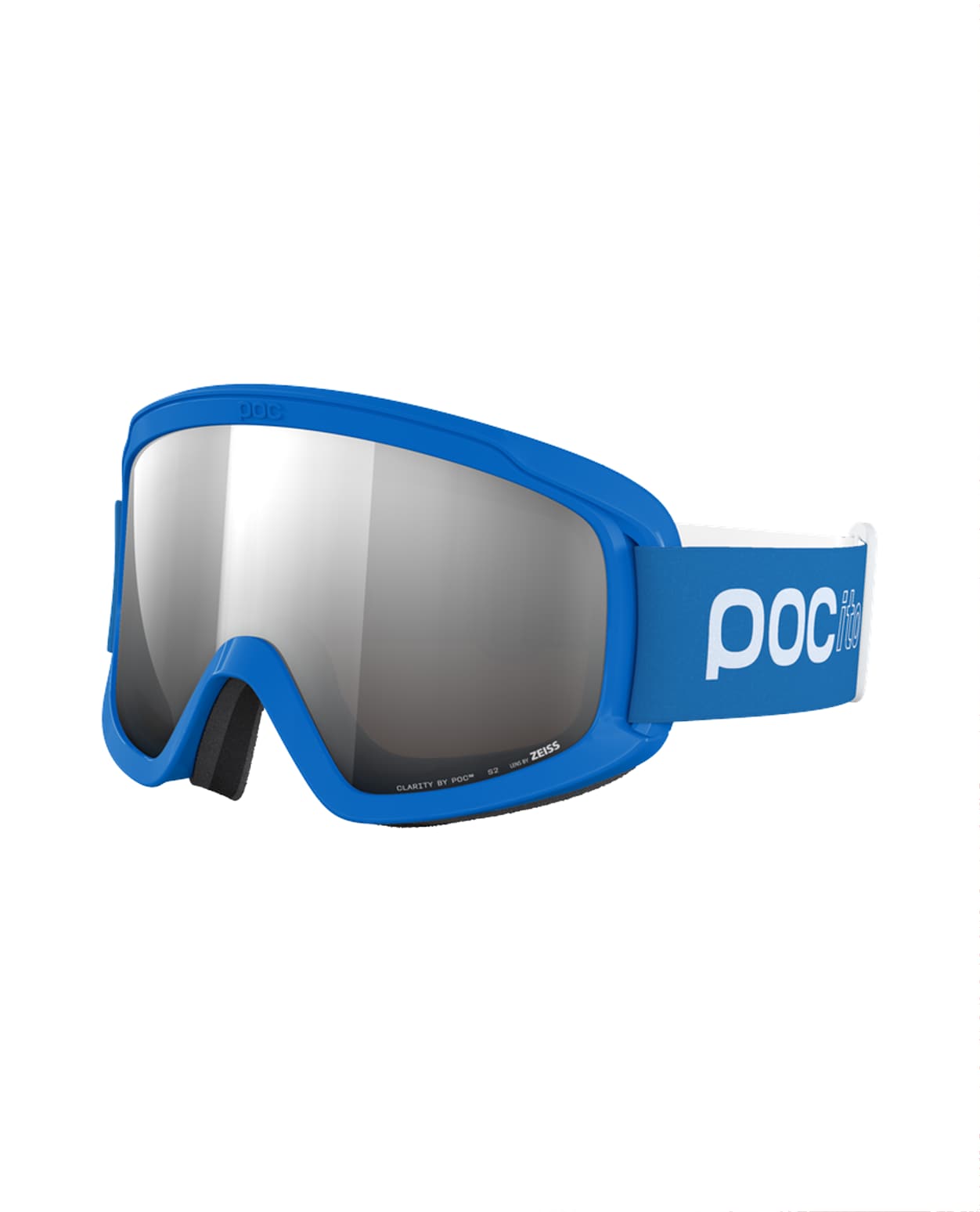 POC Pocito Opsin Fluorescent Blue/Partly Sunny Silver