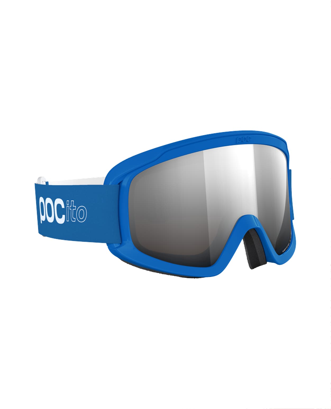 POC Pocito Opsin Fluorescent Blue/Partly Sunny Silver