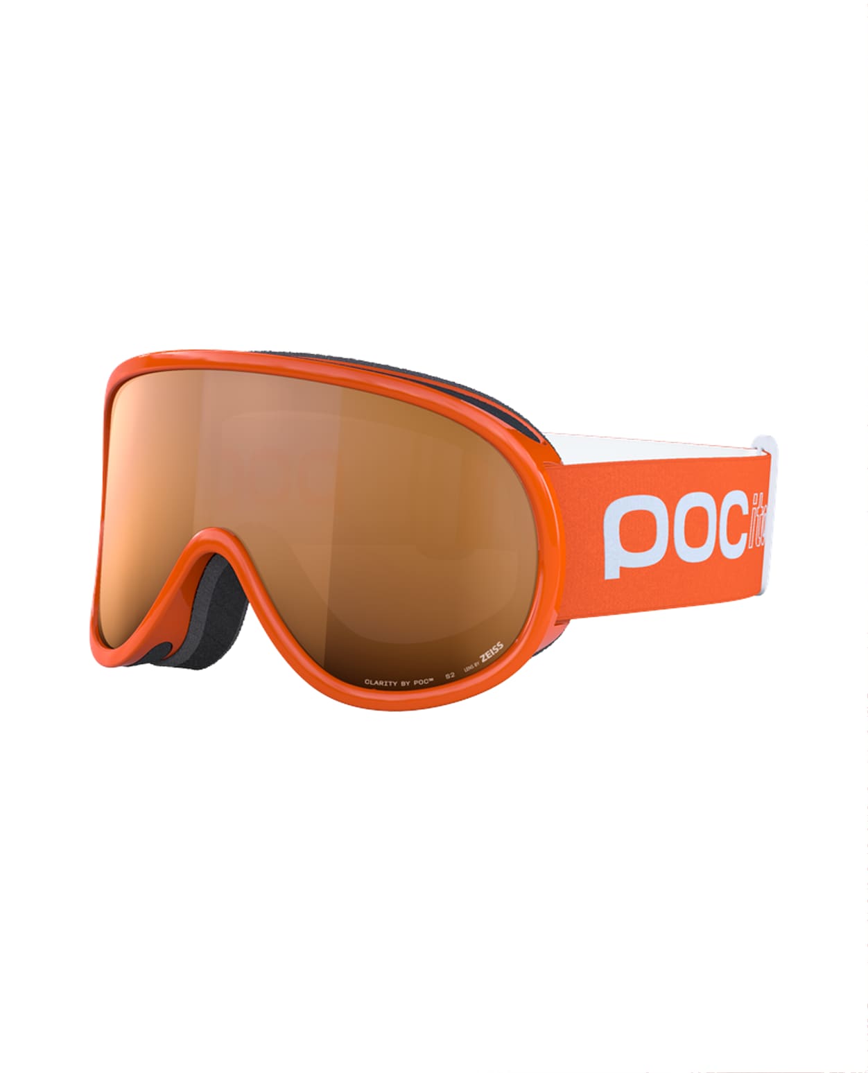 POC Pocito Retina Fluorescent Orange/Partly Sunny Light Orange