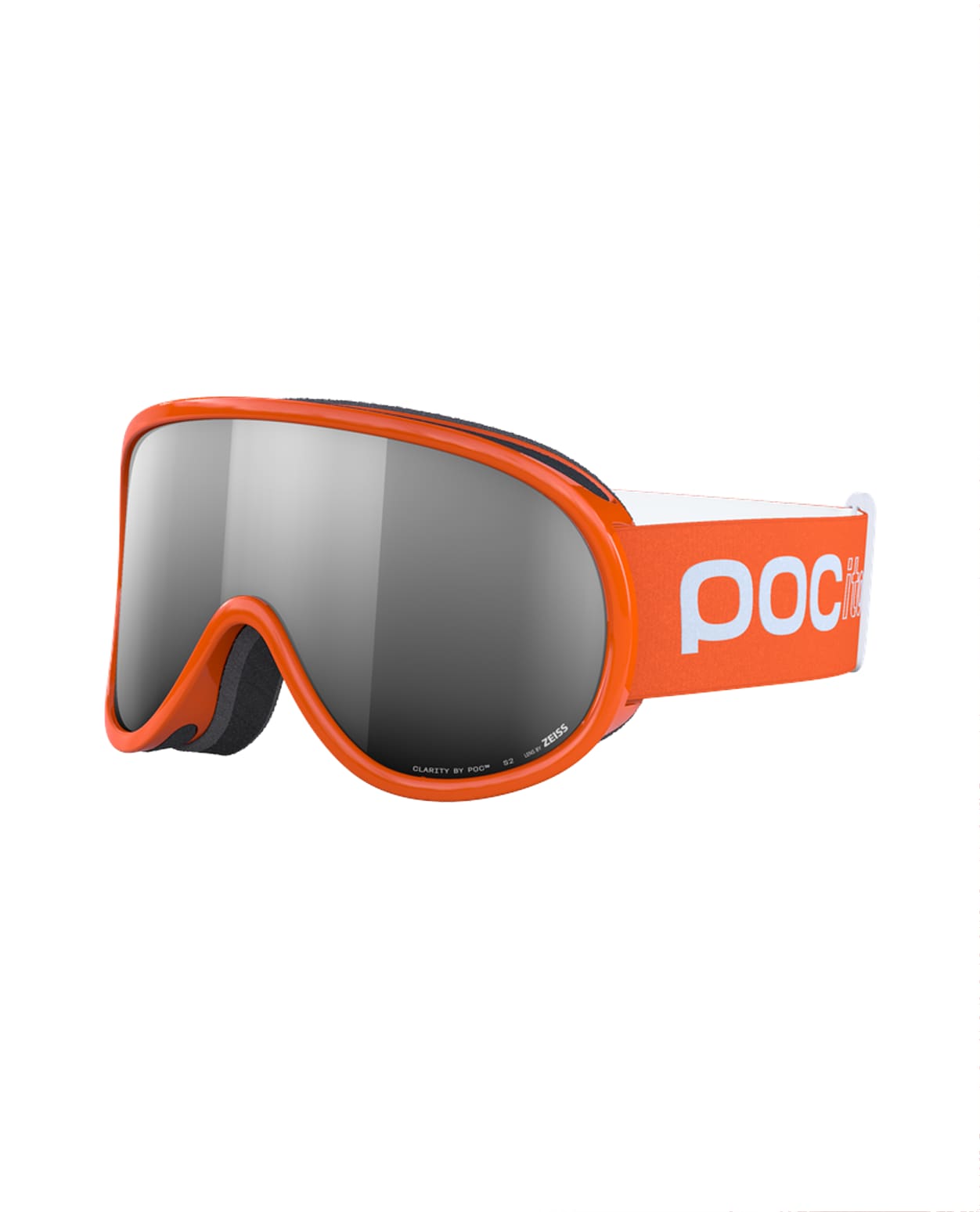 POC Pocito Retina Fluorescent Orange/Partly Sunny Silver