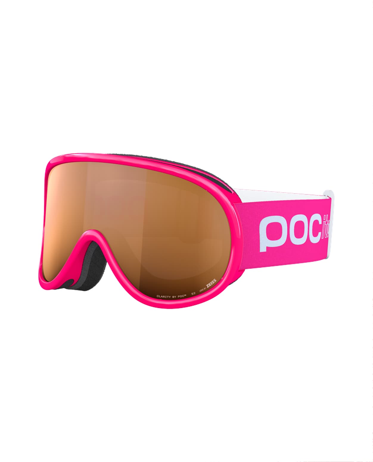 POC Pocito Retina Fluorescent Pink/Partly Sunny Light Orange