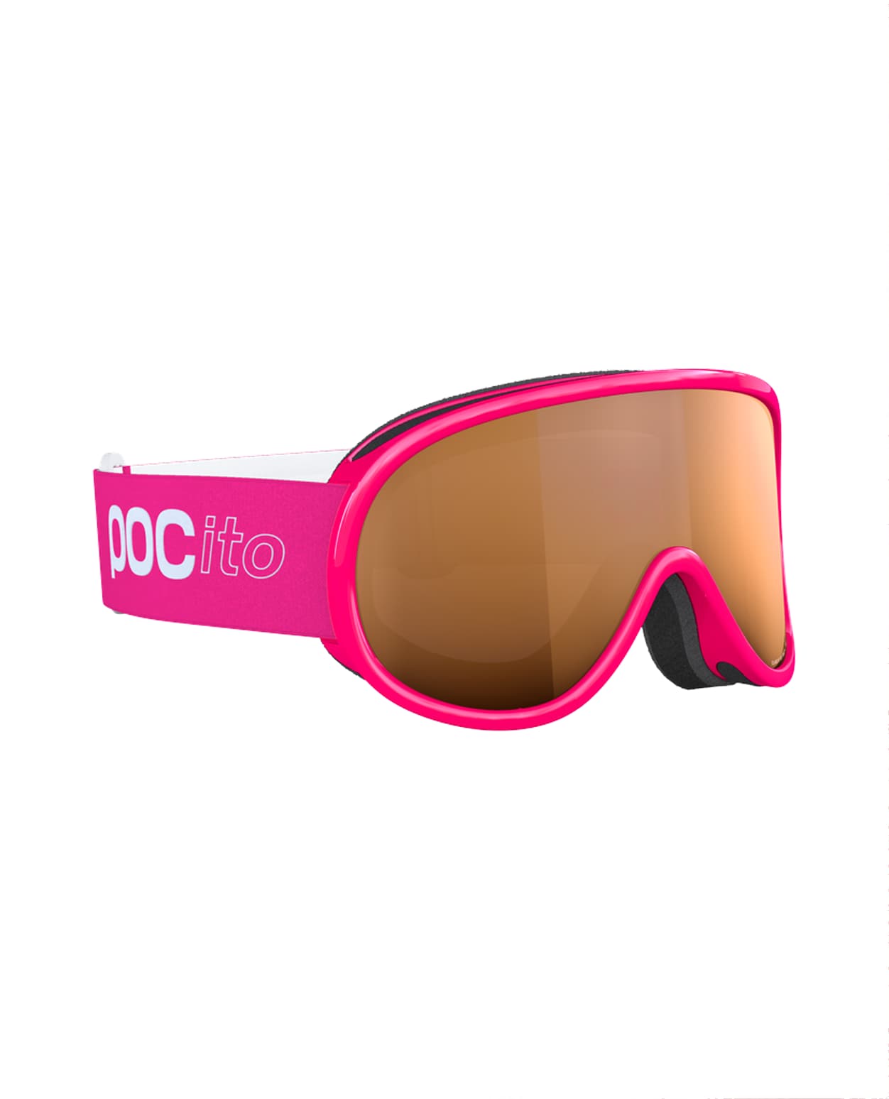 POC Pocito Retina Fluorescent Pink/Partly Sunny Light Orange