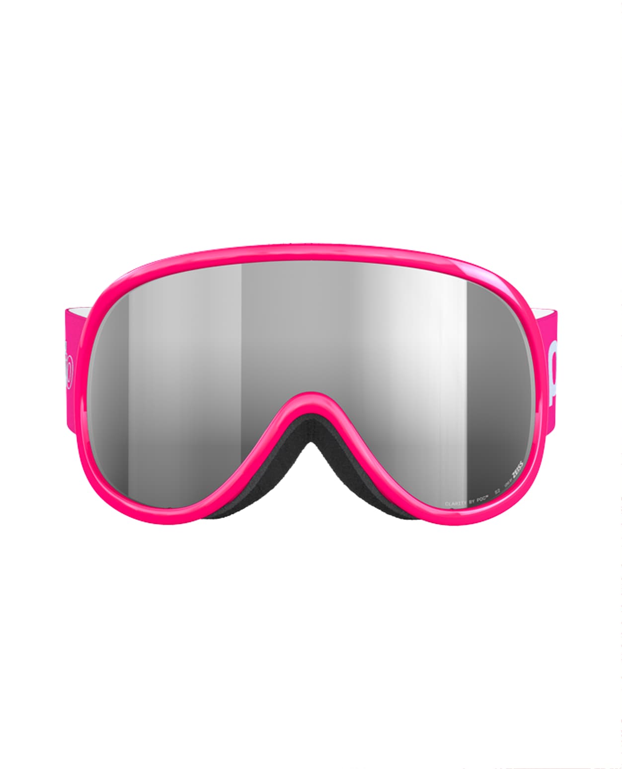 POC Pocito Retina Fluorescent Pink/Partly Sunny Silver