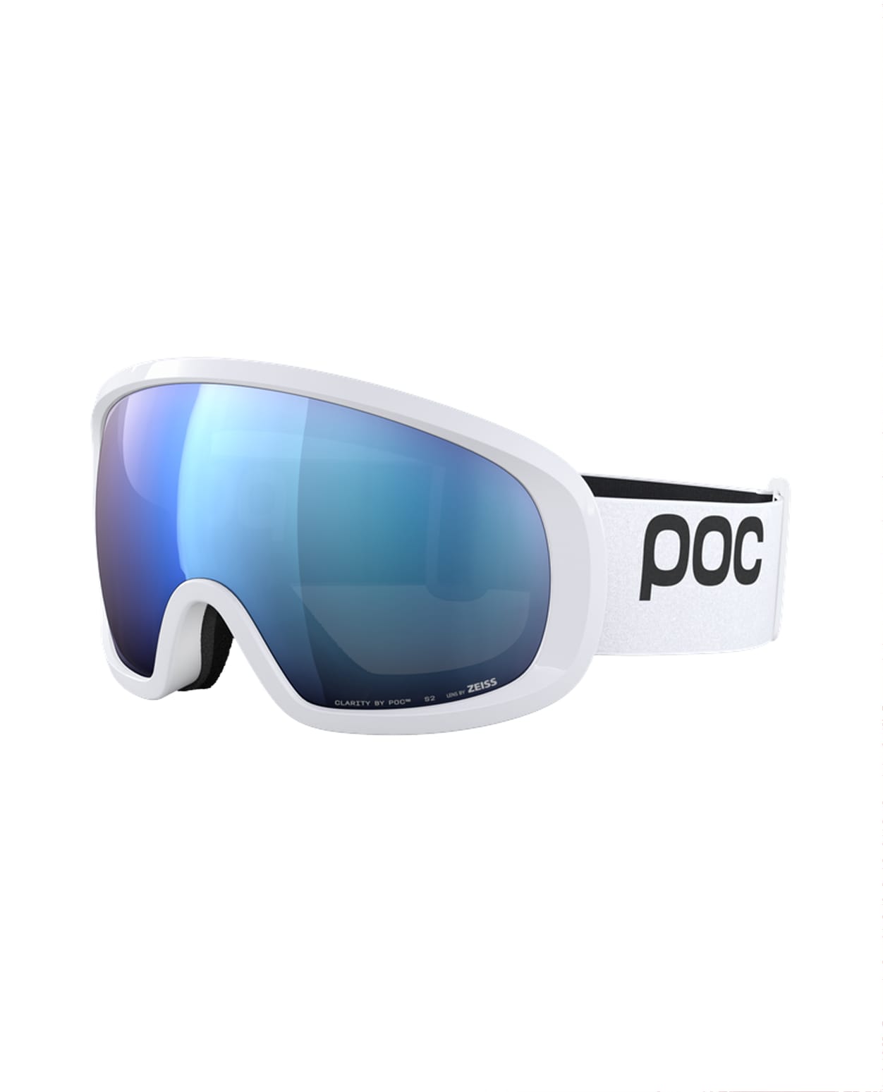 POC Fovea Mid Hydrogen White/Partly Sunny Blue