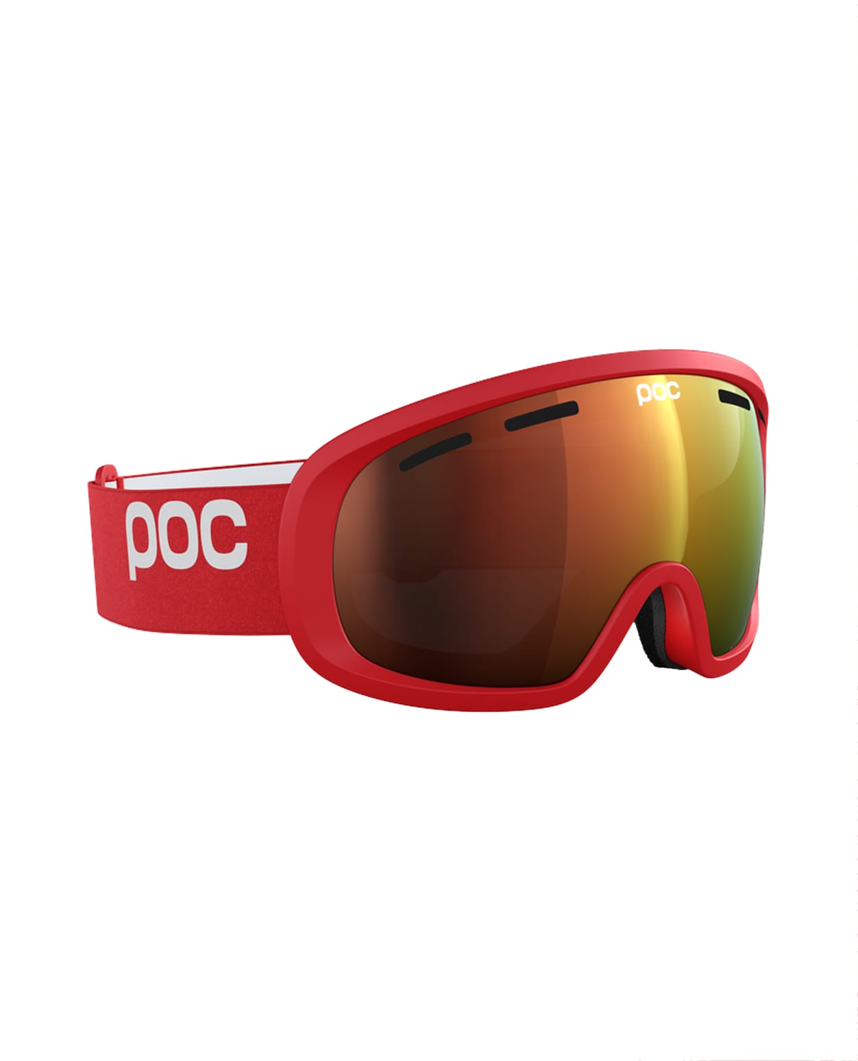 POC Fovea Mid Prismane Red/Partly Sunny Orange