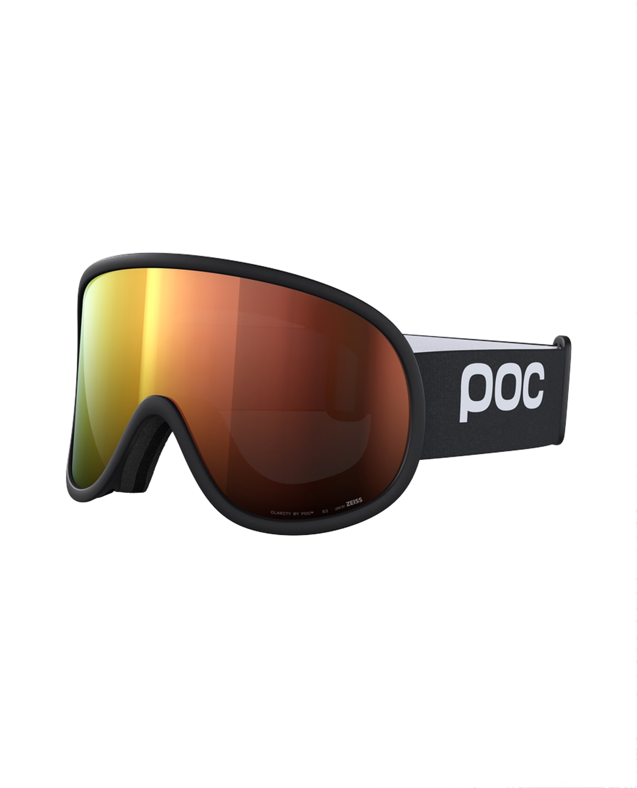 POC Retina Uranium Black/Partly Sunny Orange